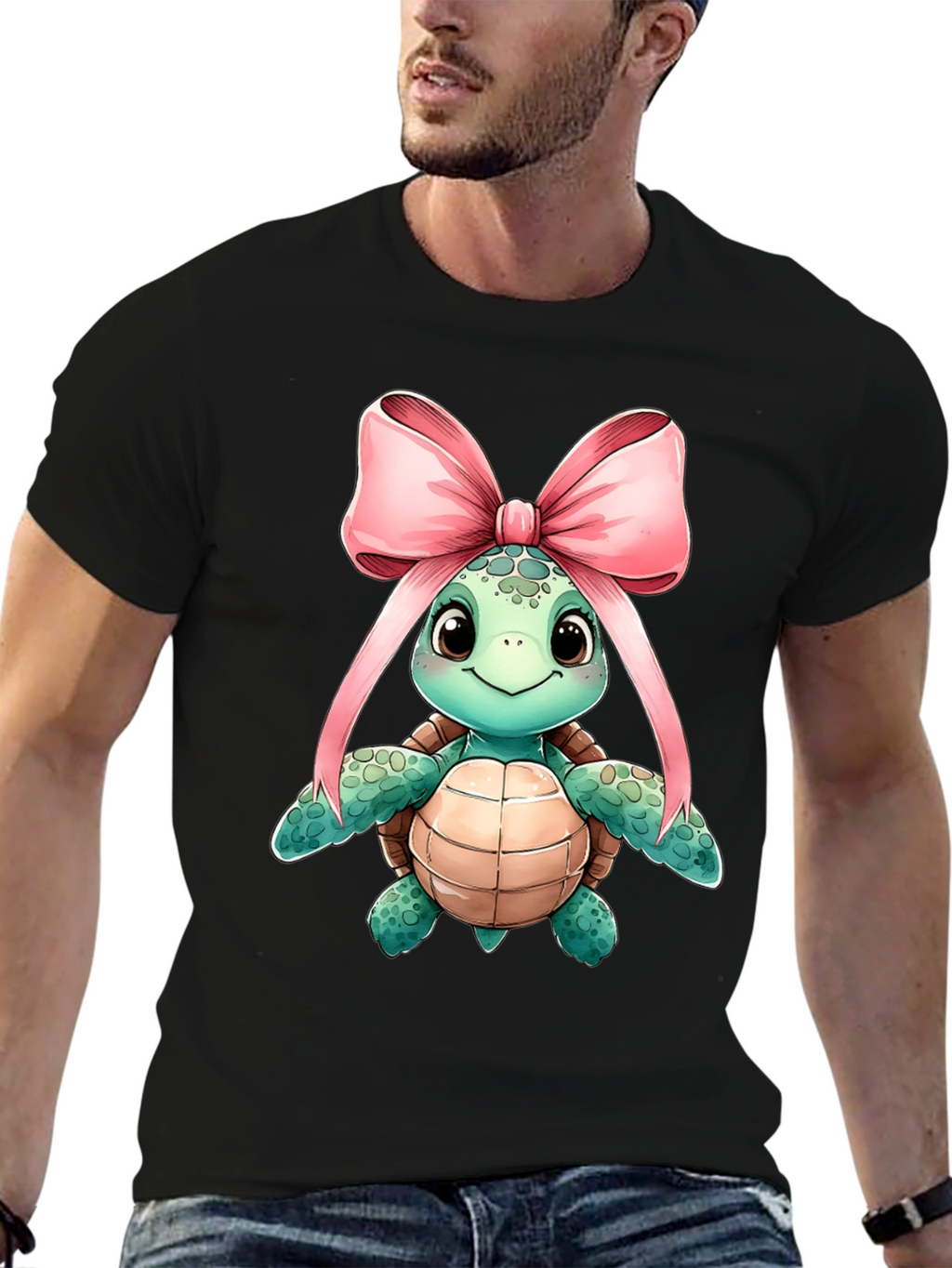 Turtle with Bow Tie T-Shirt