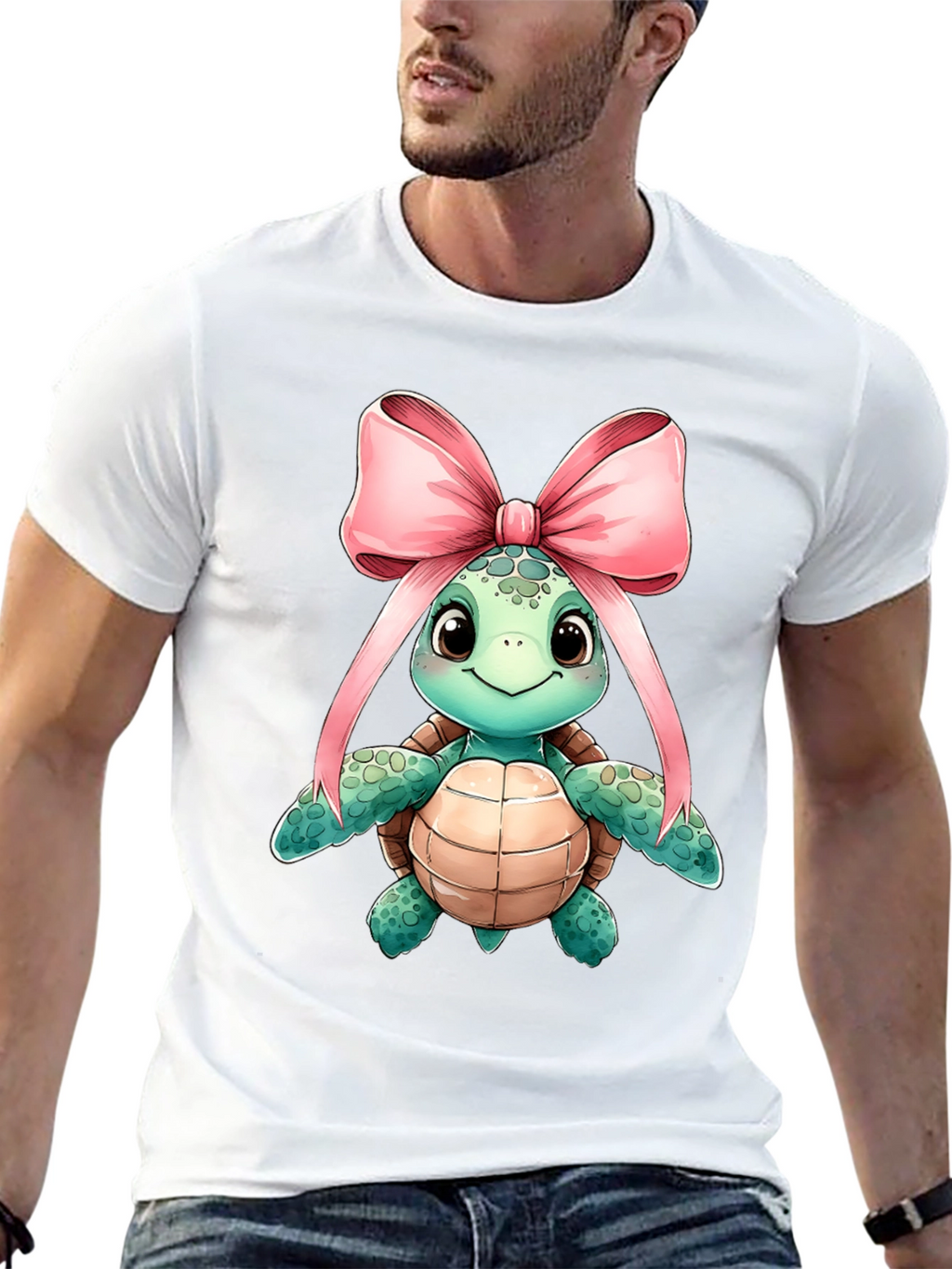 Turtle with Bow Tie T-Shirt