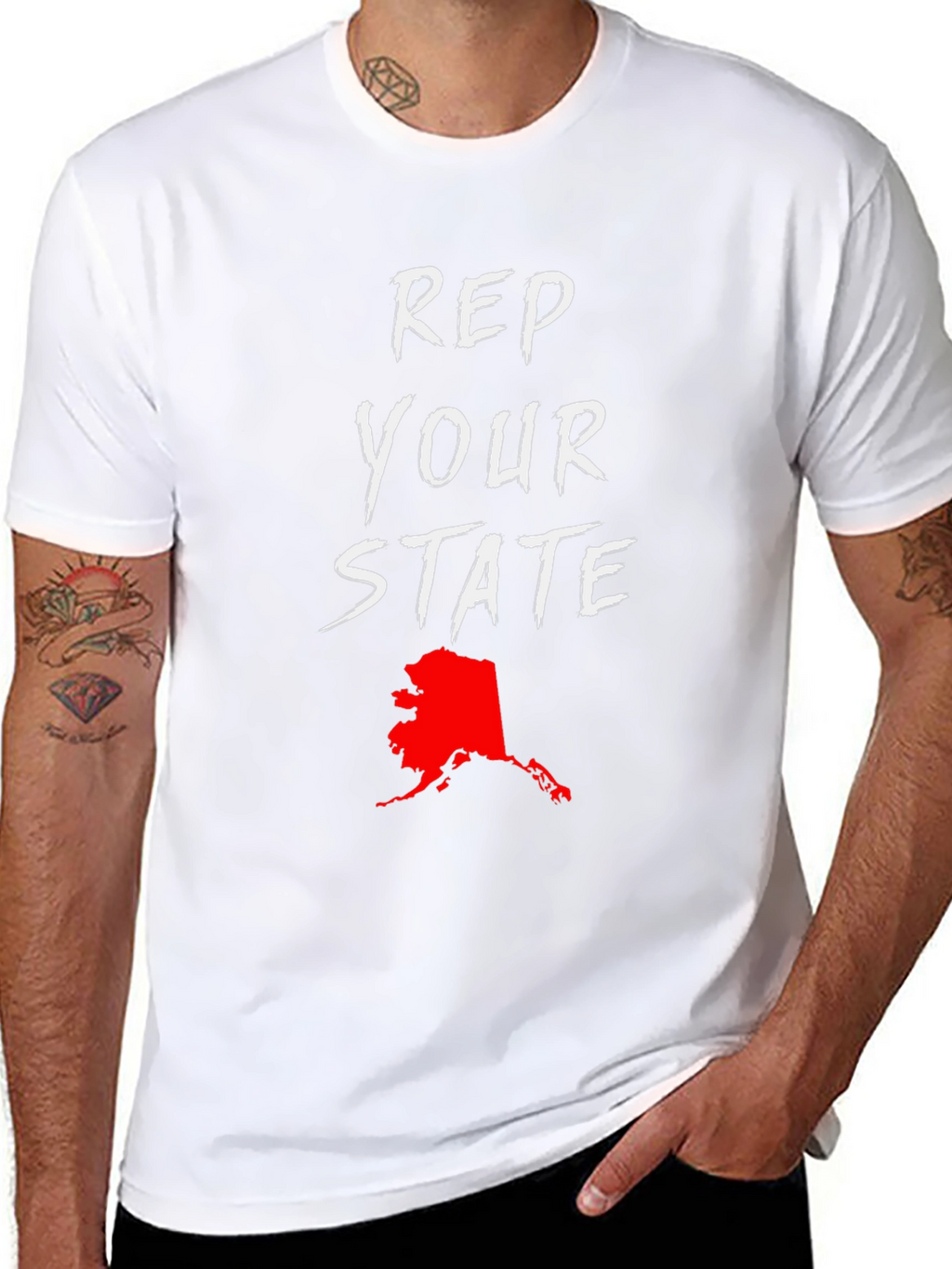 Rep Your State T-Shirt - Alaska
