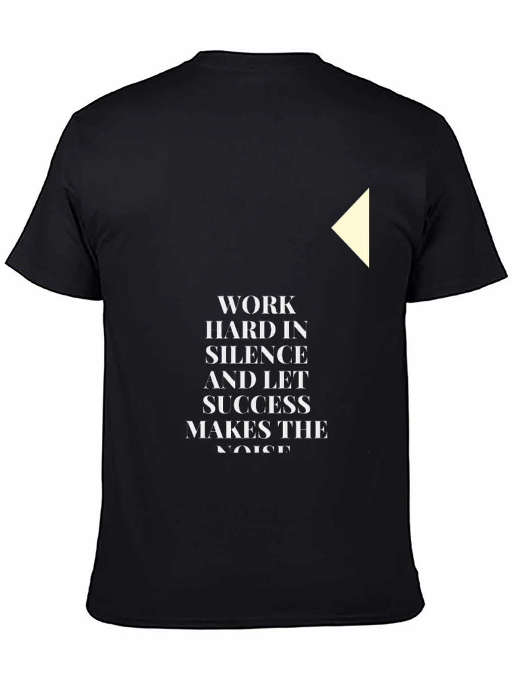 Inspirational Graphic Tee - Work Hard In Silence