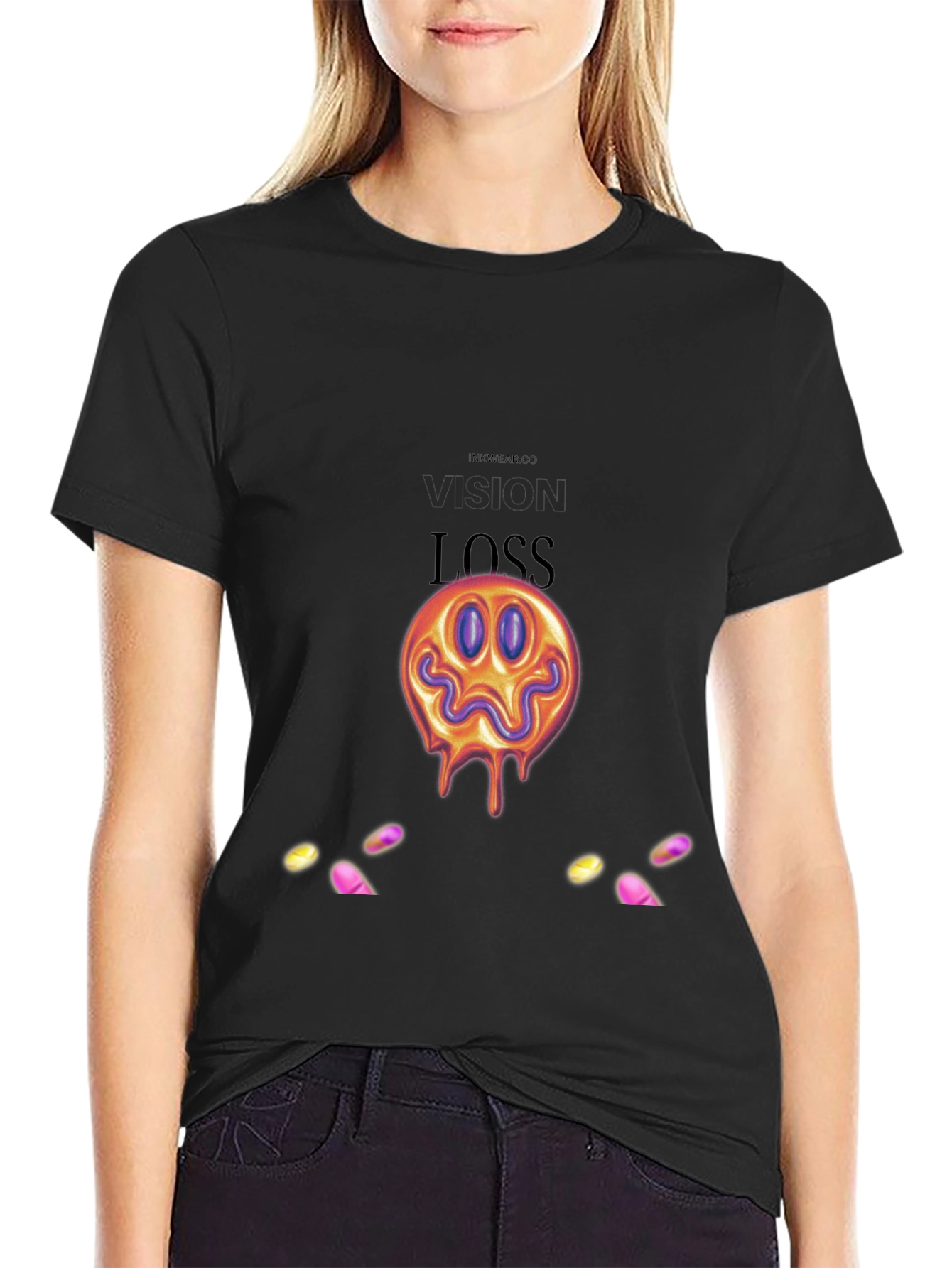 Vision Loss Graphic T-Shirt