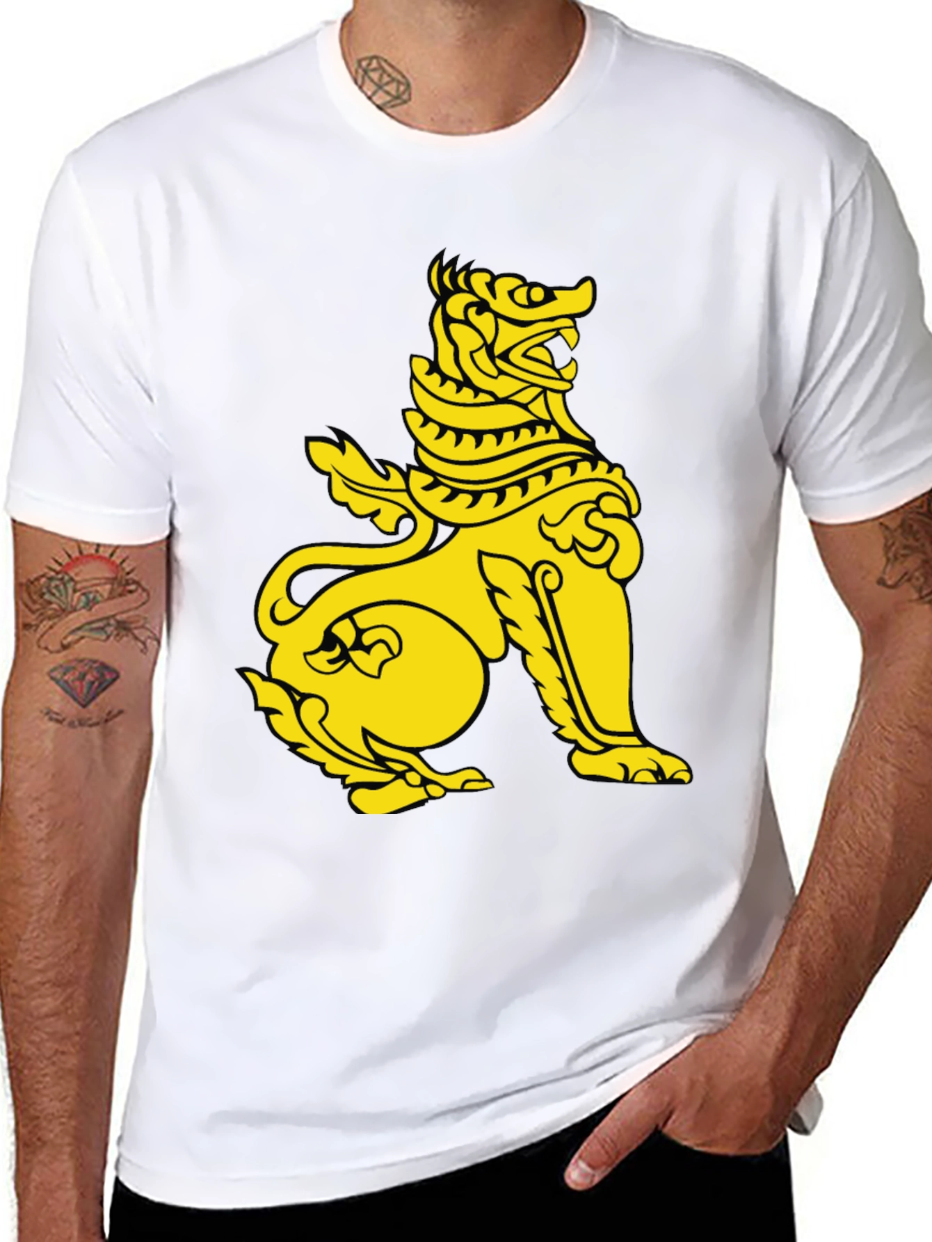 Bold Lion Graphic Tee - Statement Style
