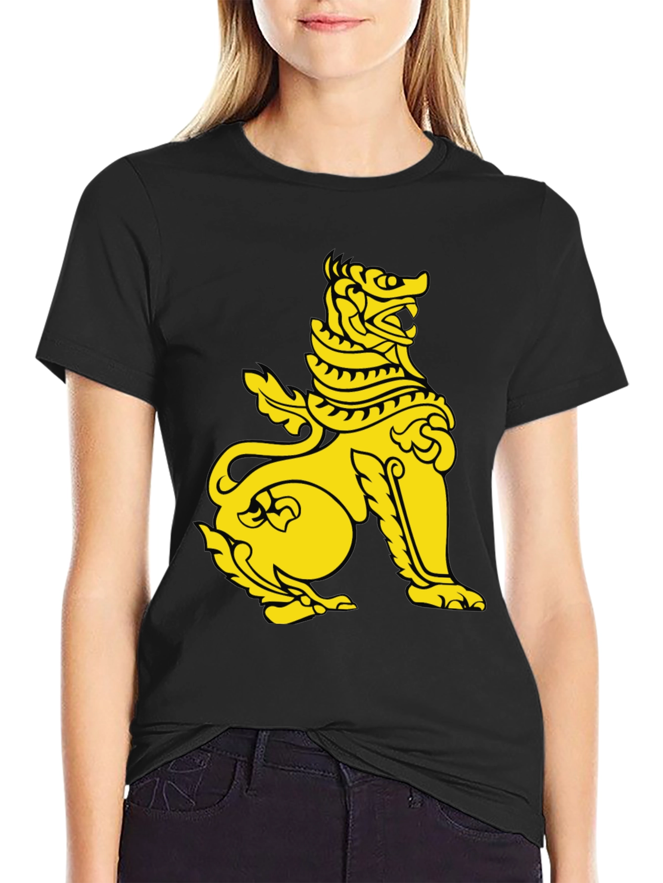 Bold Lion Graphic Tee - Statement Style