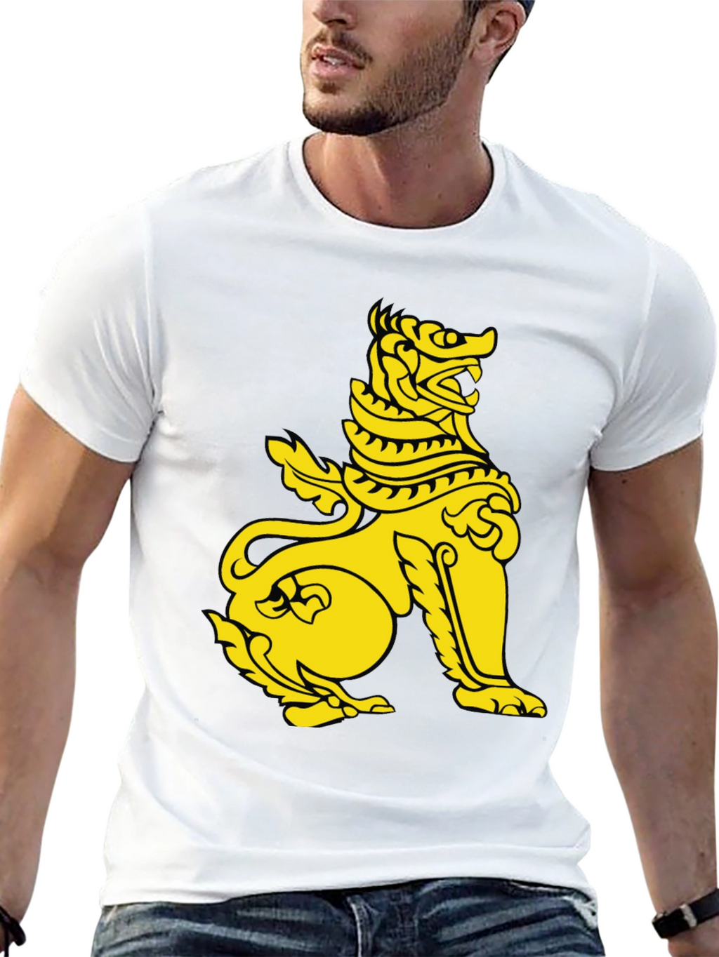 Bold Lion Graphic Tee - Statement Style