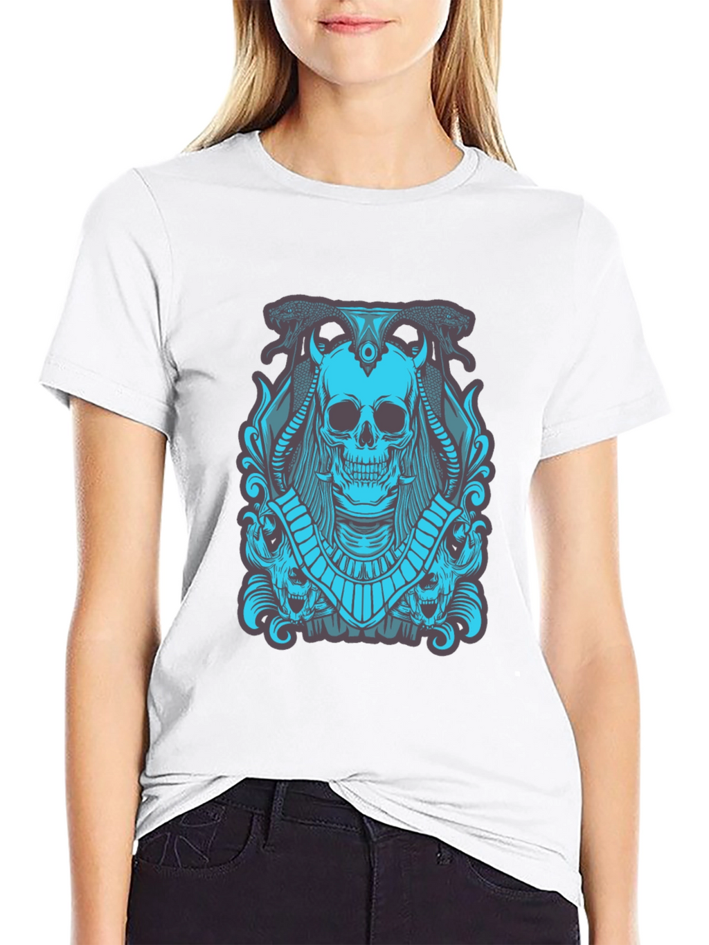 Skull Graphic T-Shirt - Dark and Edgy Design