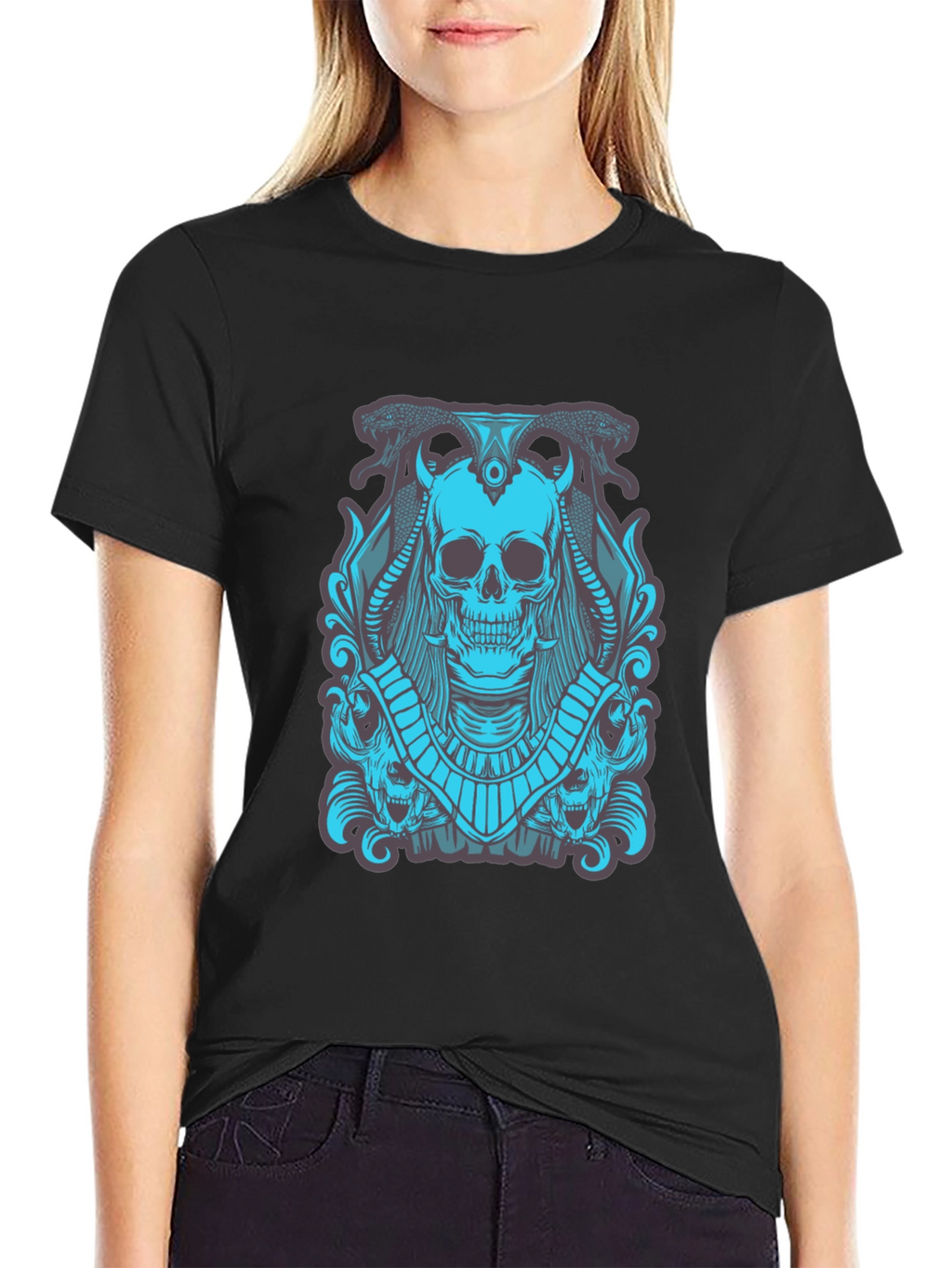 Skull Graphic T-Shirt - Dark and Edgy Design