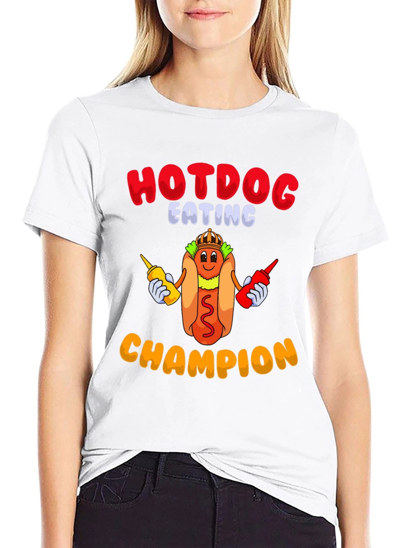 Hotdog Eating Champion T-Shirt