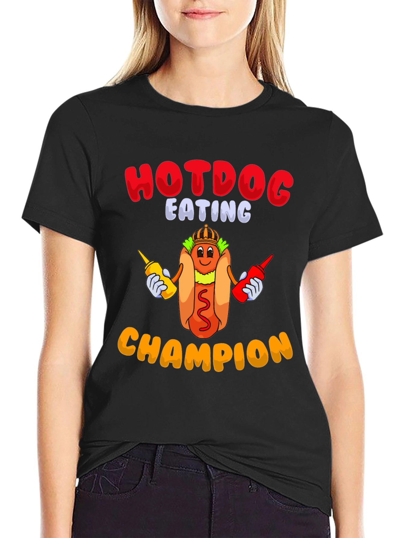 Hotdog Eating Champion T-Shirt
