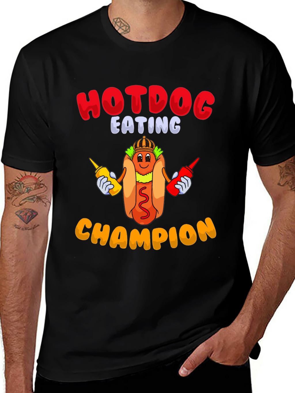Hotdog Eating Champion T-Shirt