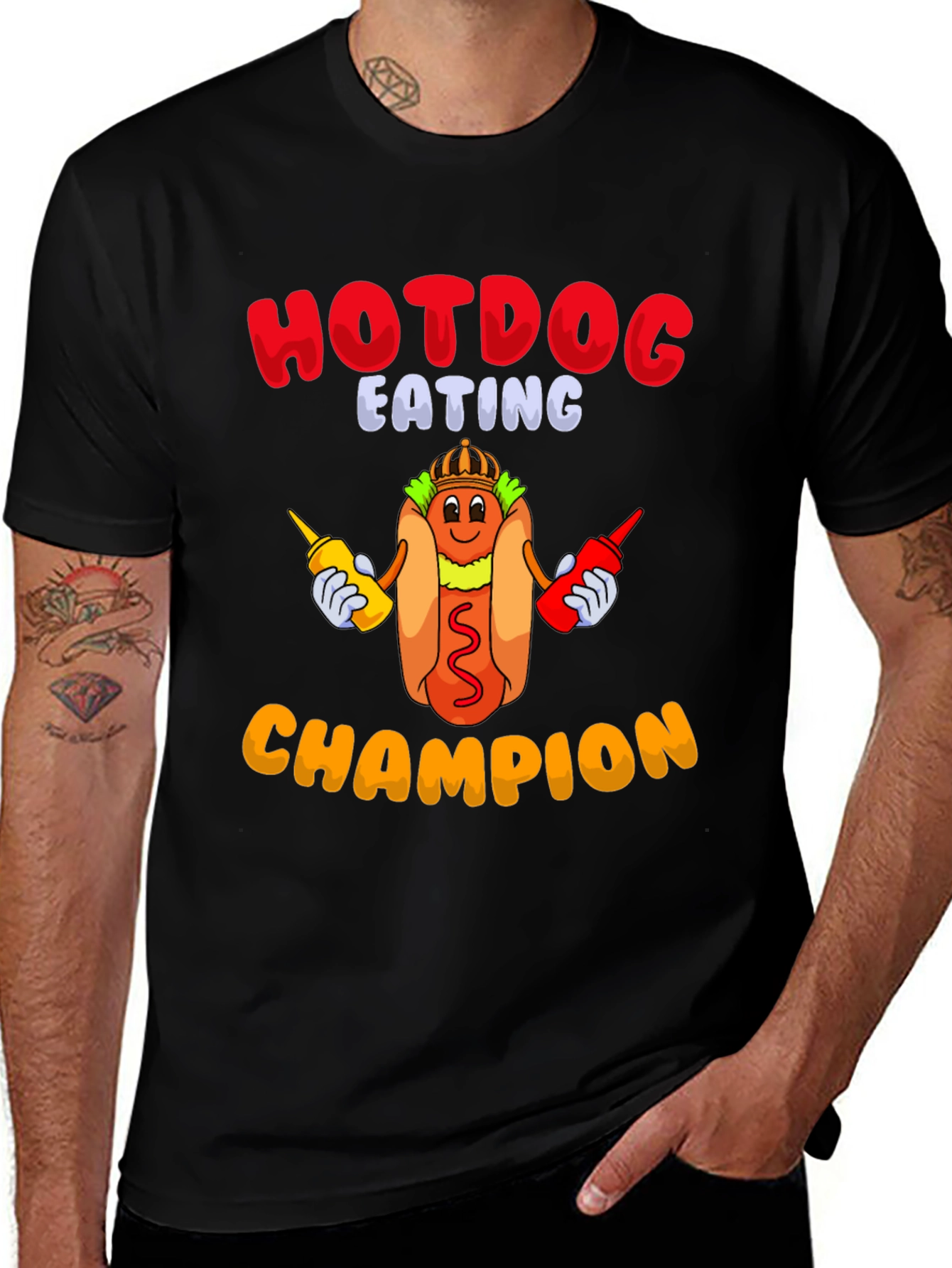 Hotdog Eating Champion T-Shirt