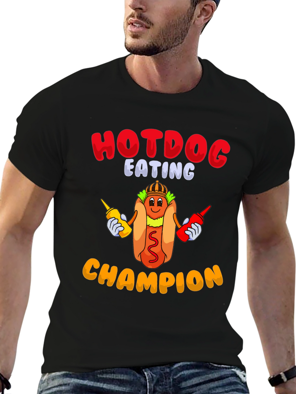 Hotdog Eating Champion T-Shirt