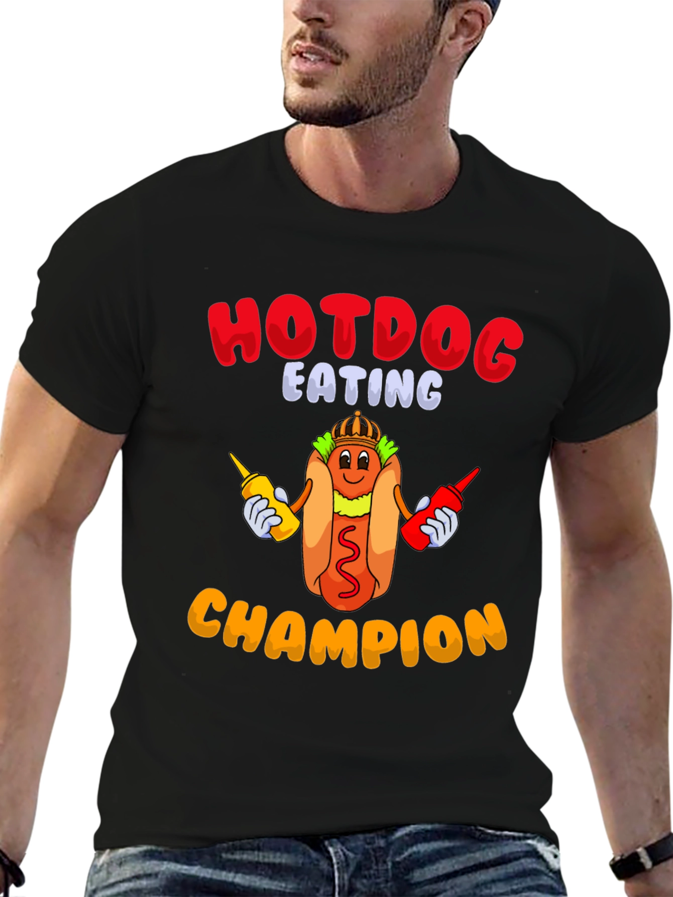 Hotdog Eating Champion T-Shirt