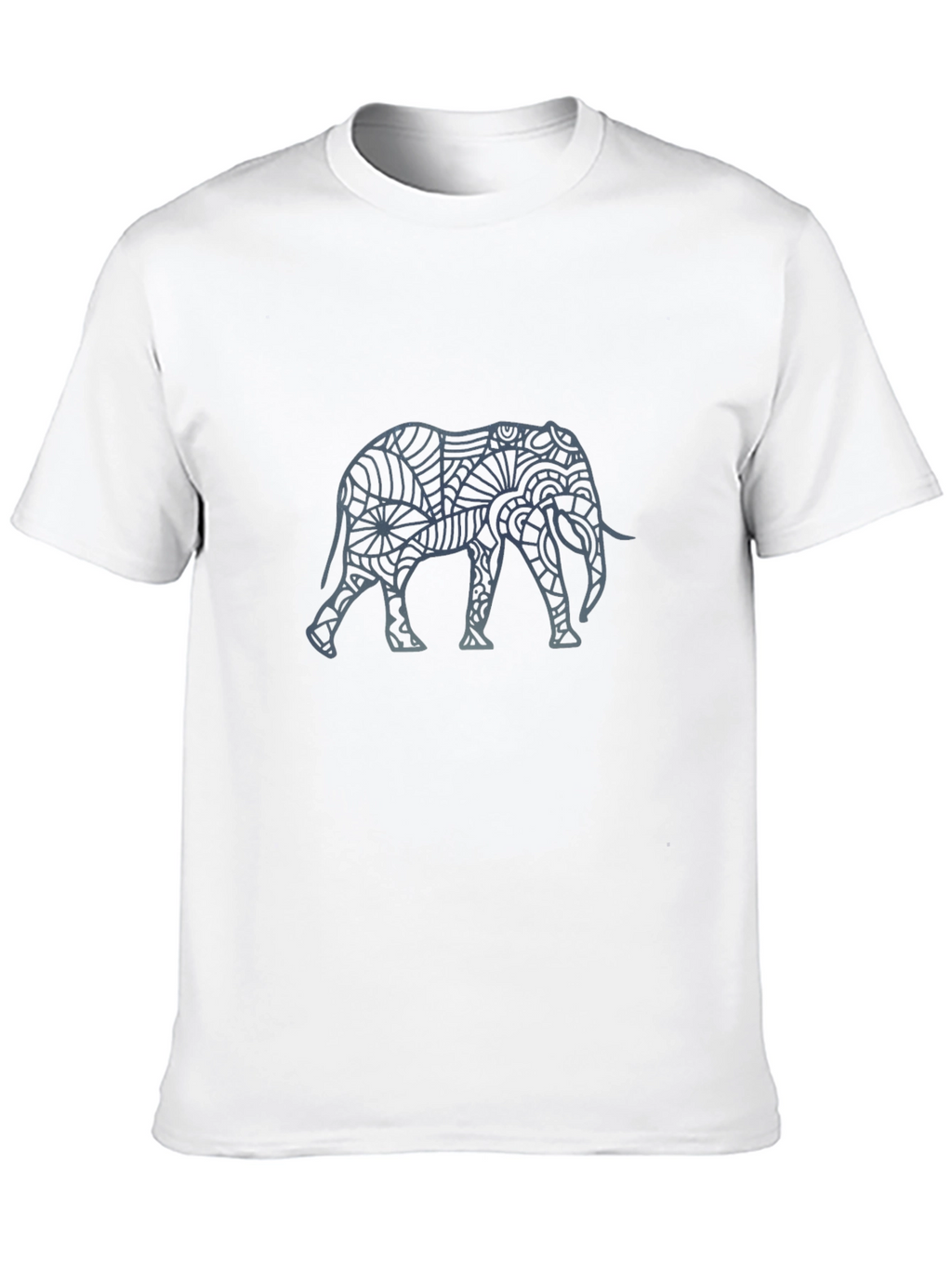 Elephant Graphic Tee - Stylish Black T-Shirt