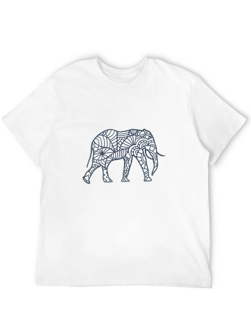 Elephant Graphic Tee - Stylish Black T-Shirt