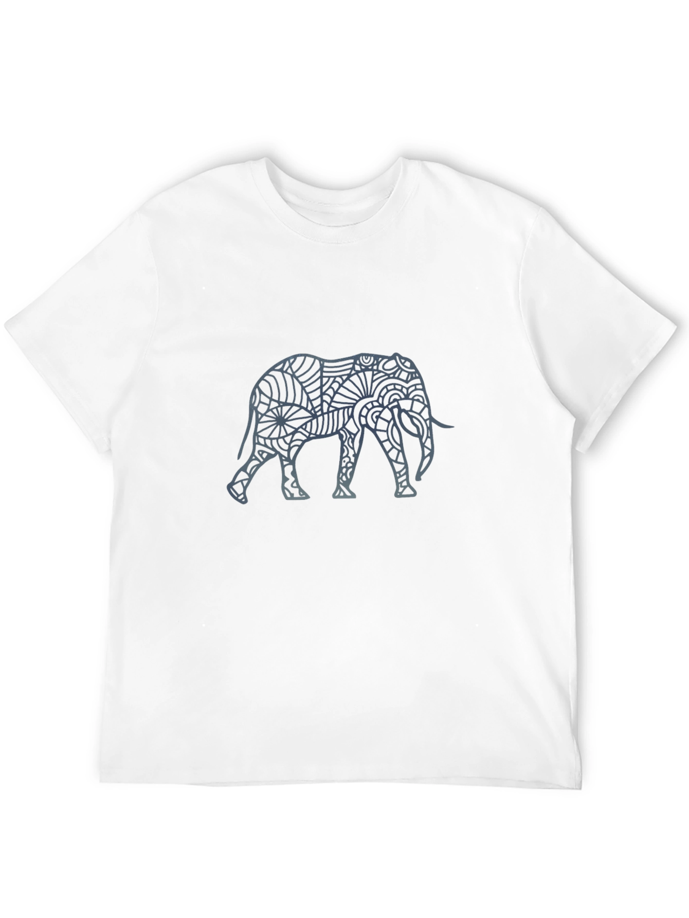 Elephant Graphic Tee - Stylish Black T-Shirt