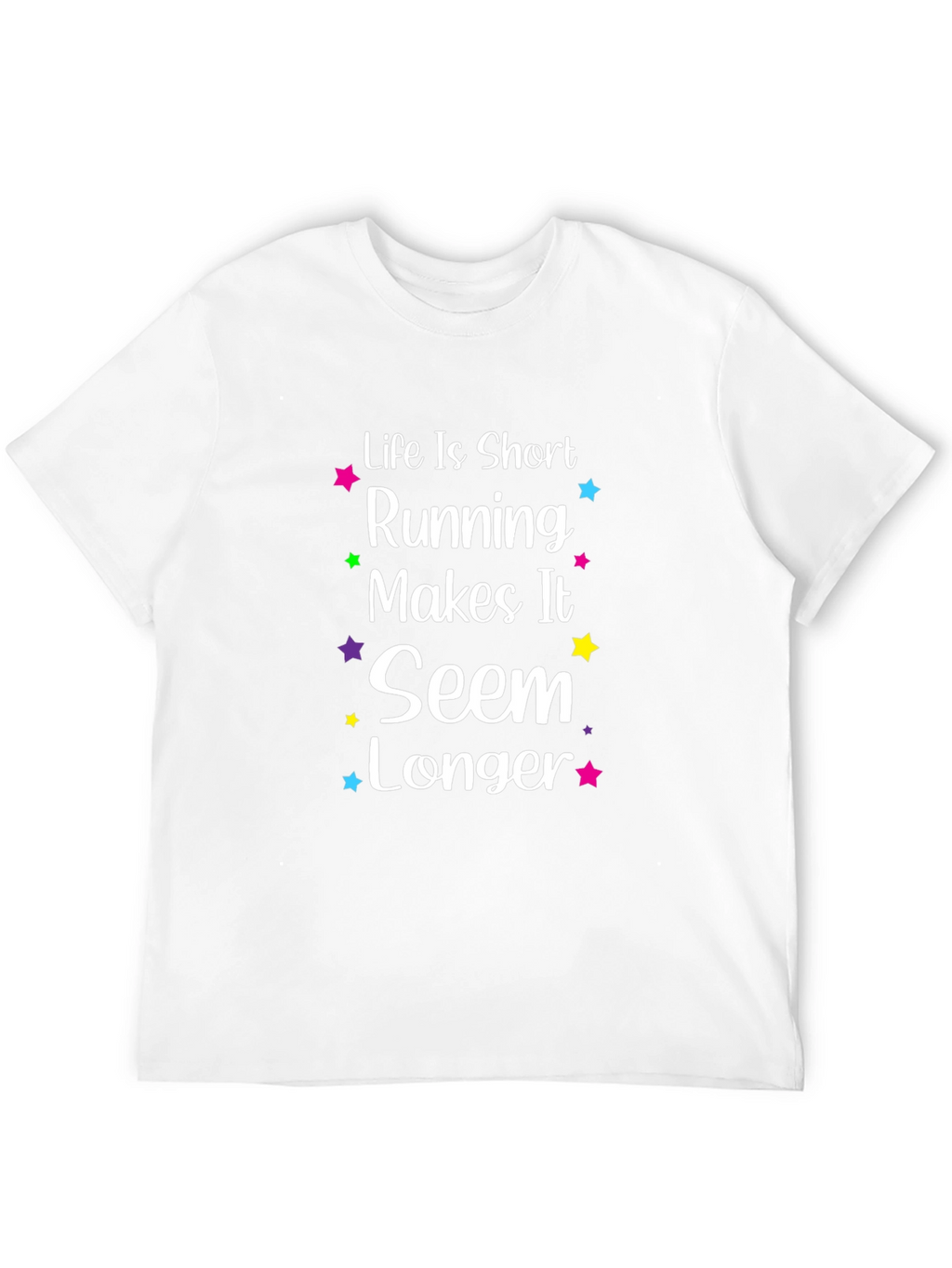 Running Makes It Seem Longer Graphic T-Shirt