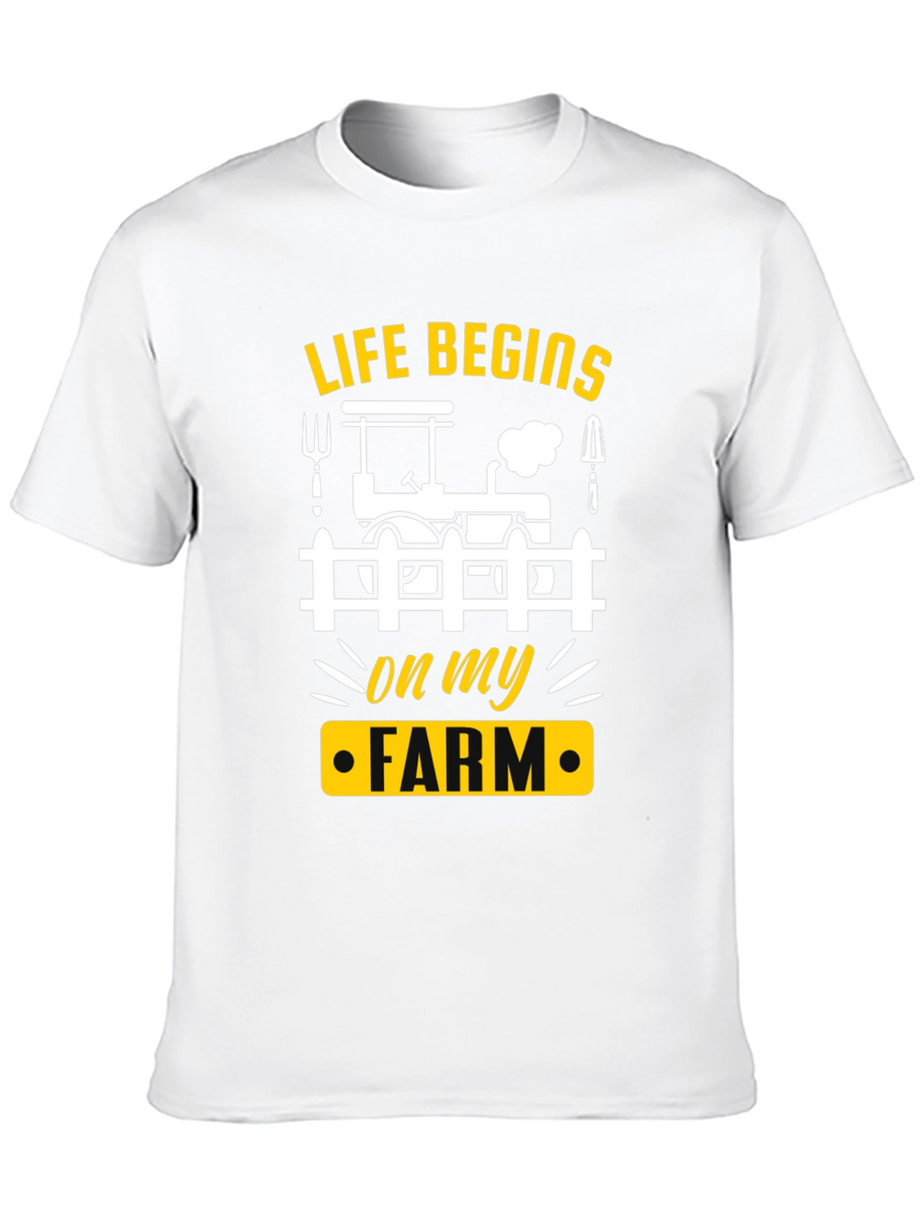 Life Begins On My Farm T-Shirt