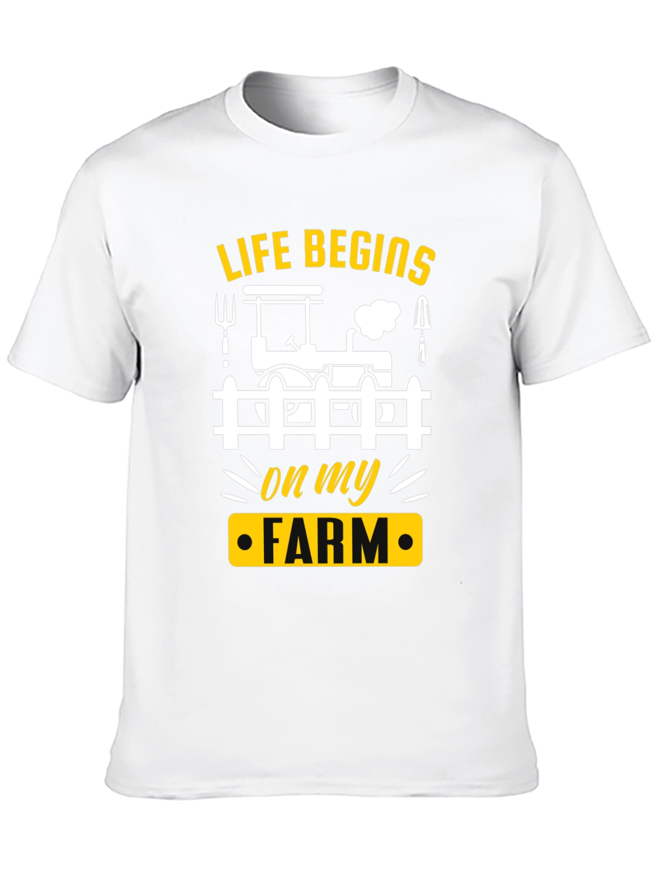 Life Begins On My Farm T-Shirt