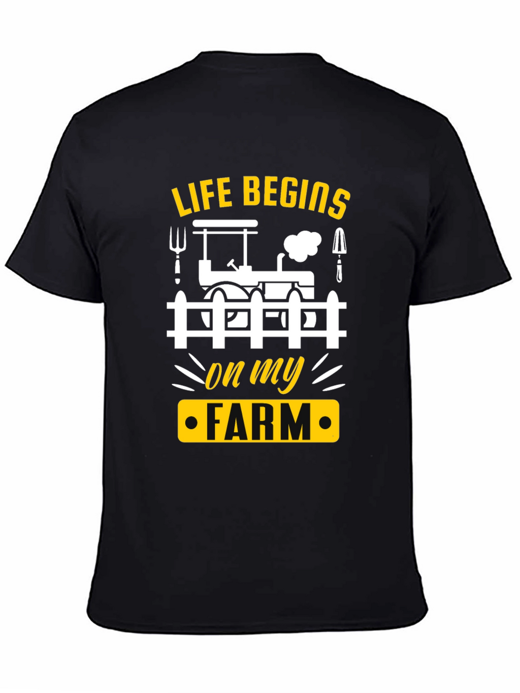 Life Begins On My Farm T-Shirt