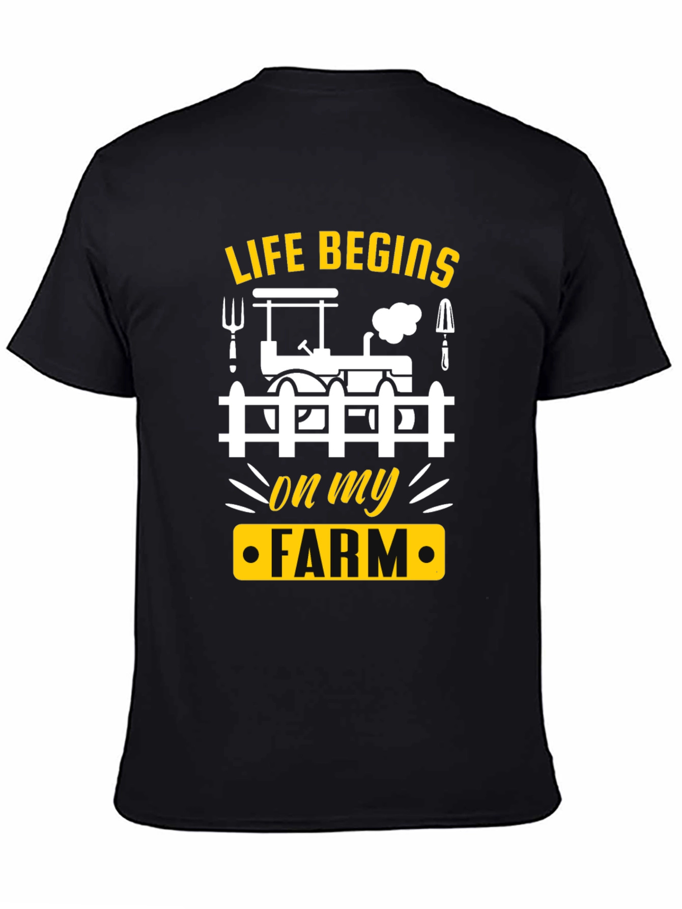 Life Begins On My Farm T-Shirt