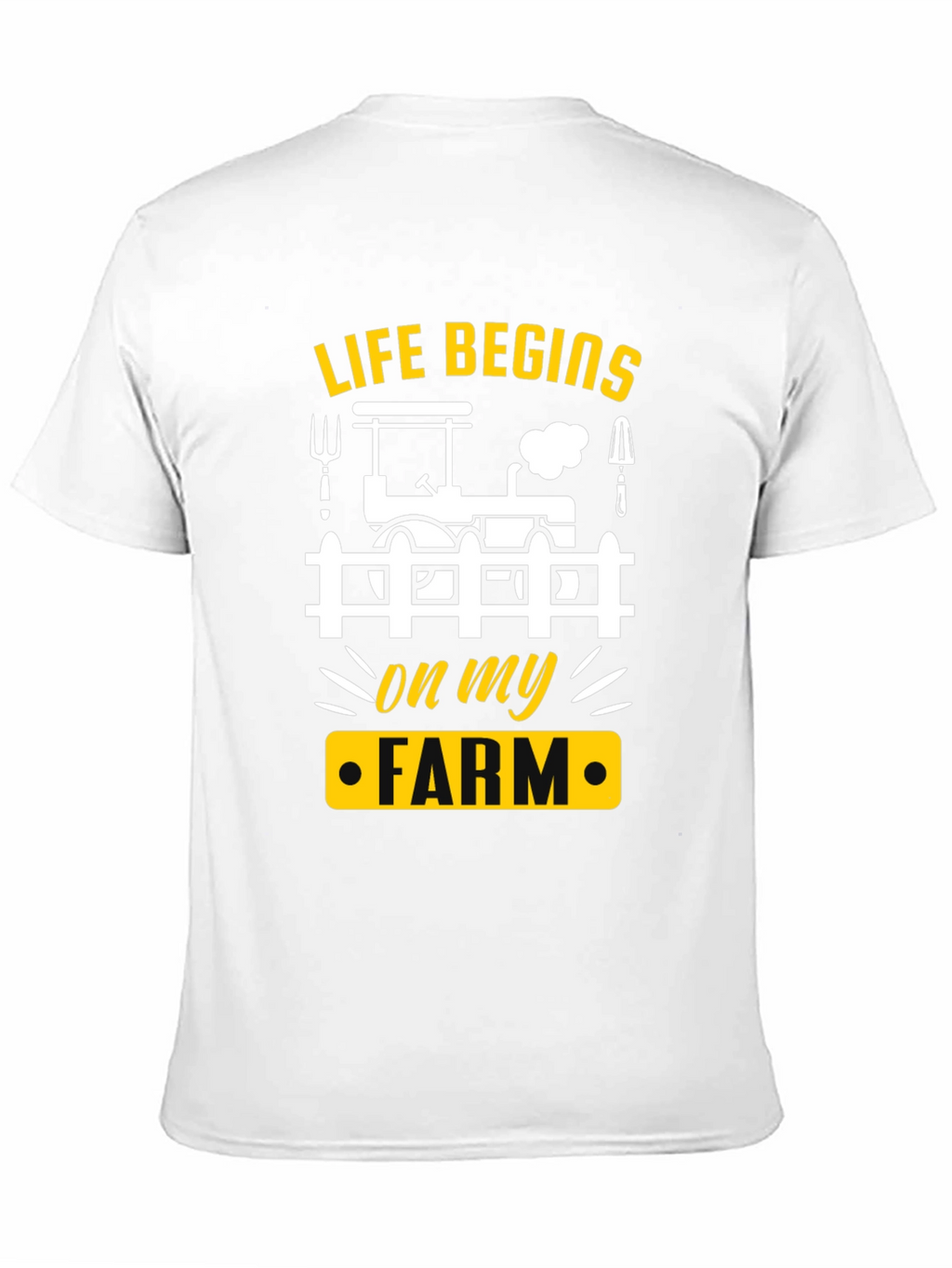 Life Begins On My Farm T-Shirt