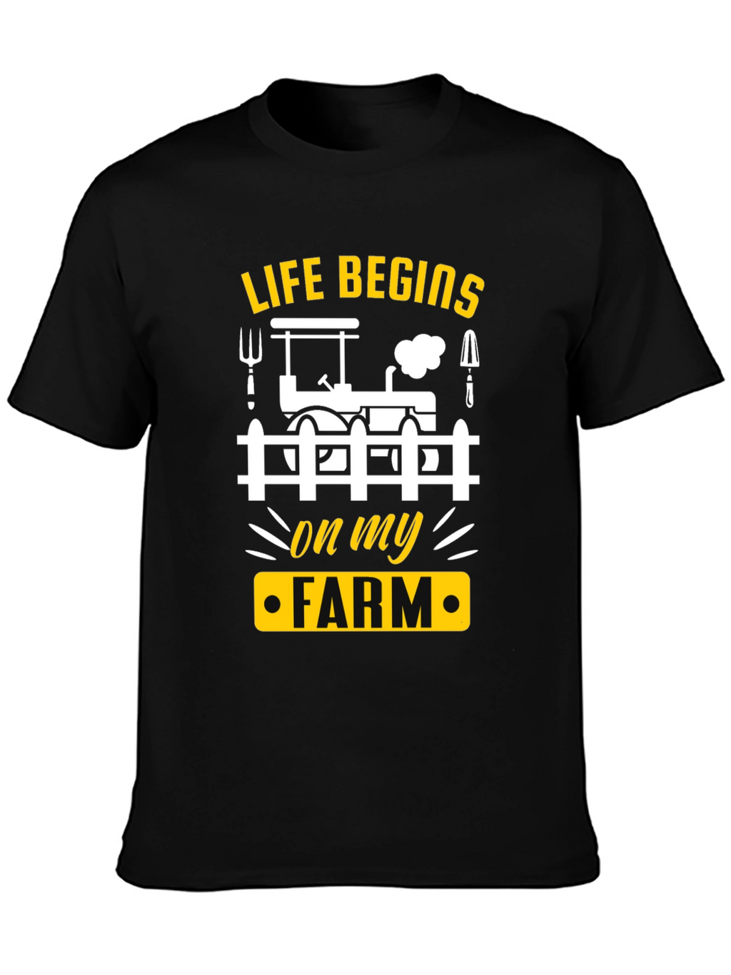 Life Begins On My Farm T-Shirt
