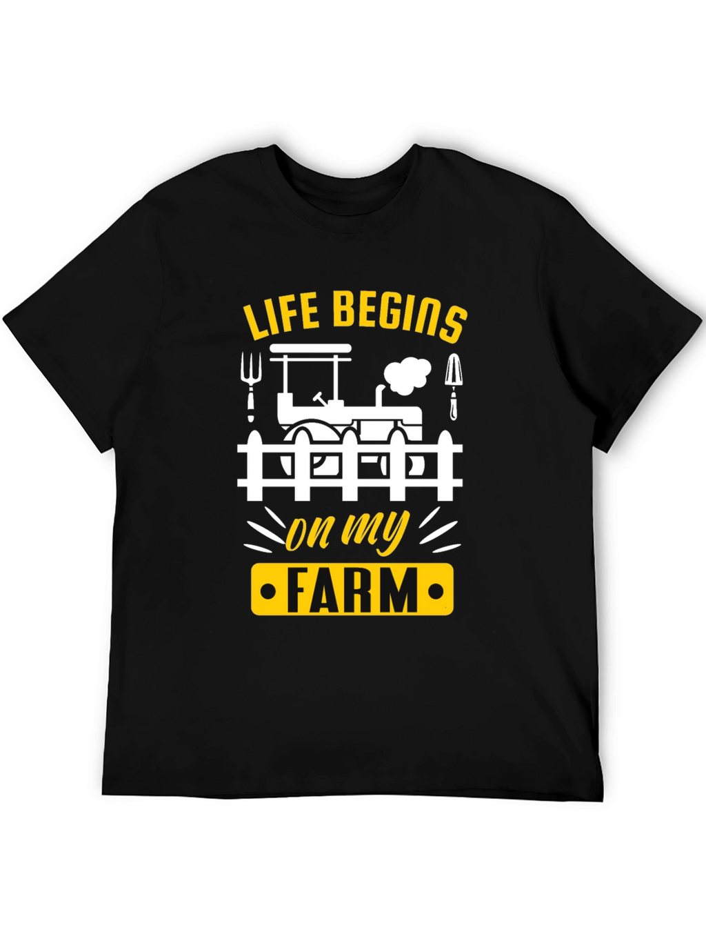 Life Begins On My Farm T-Shirt