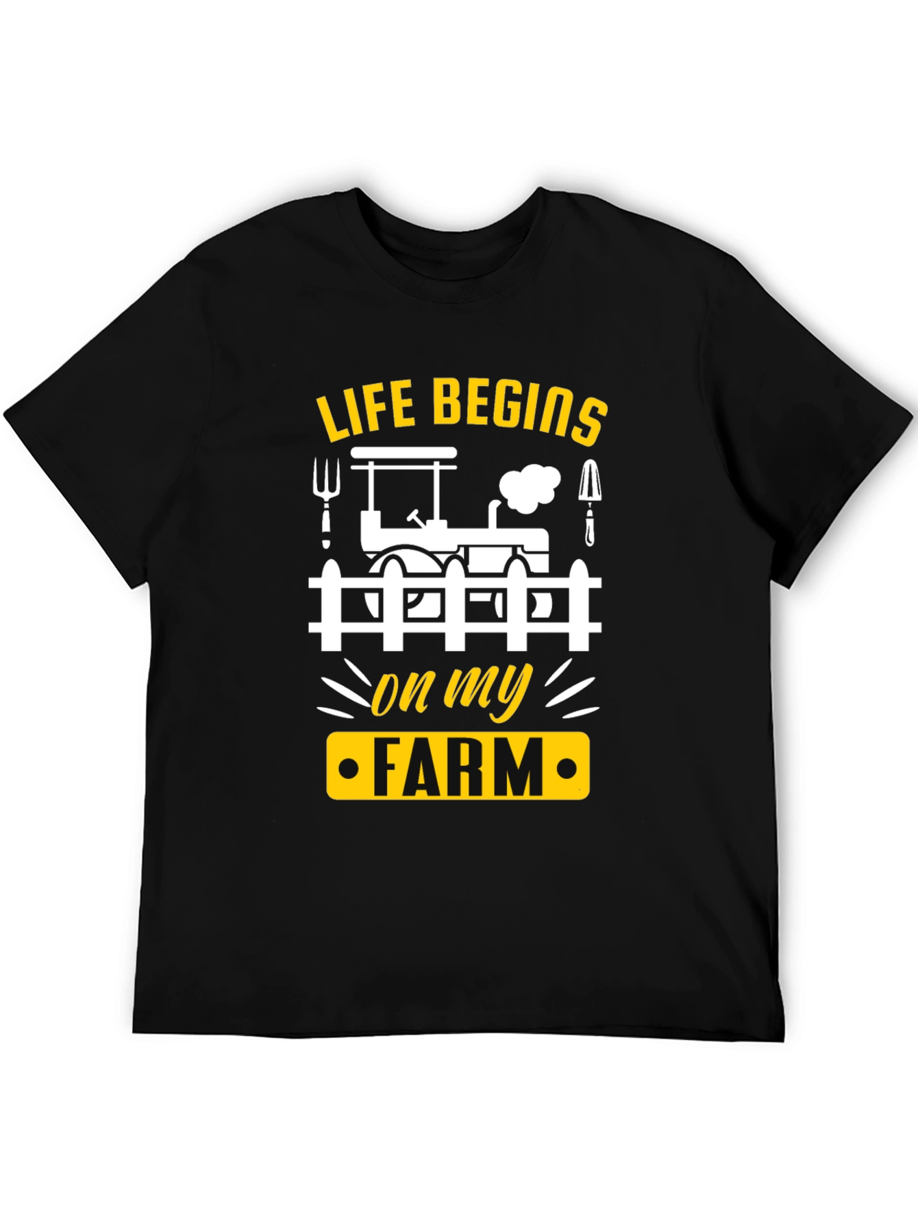 Life Begins On My Farm T-Shirt