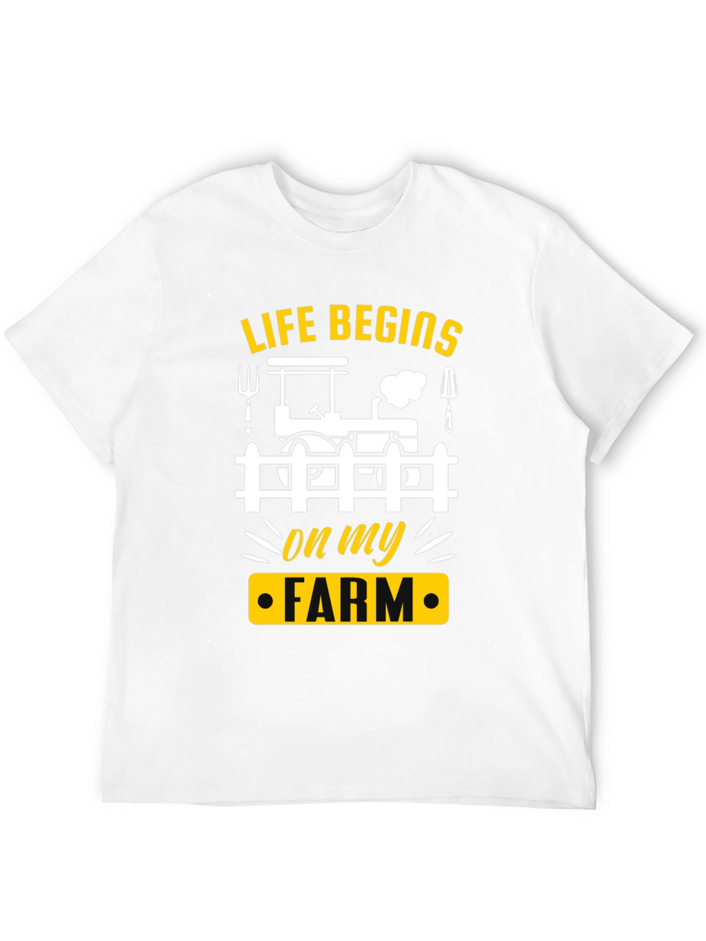 Life Begins On My Farm T-Shirt