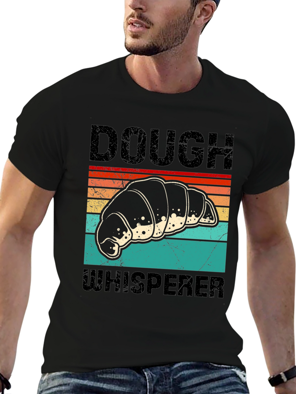 Dough Whisperer Croissant Graphic Tee
