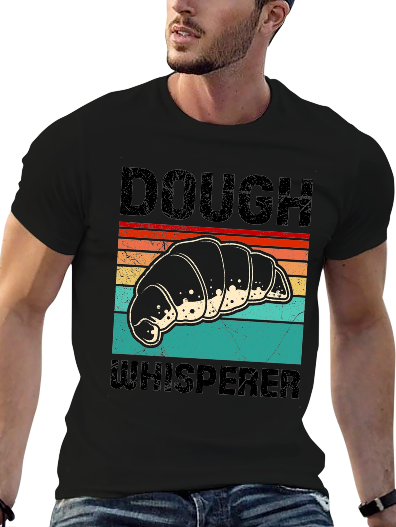 Dough Whisperer Croissant Graphic Tee