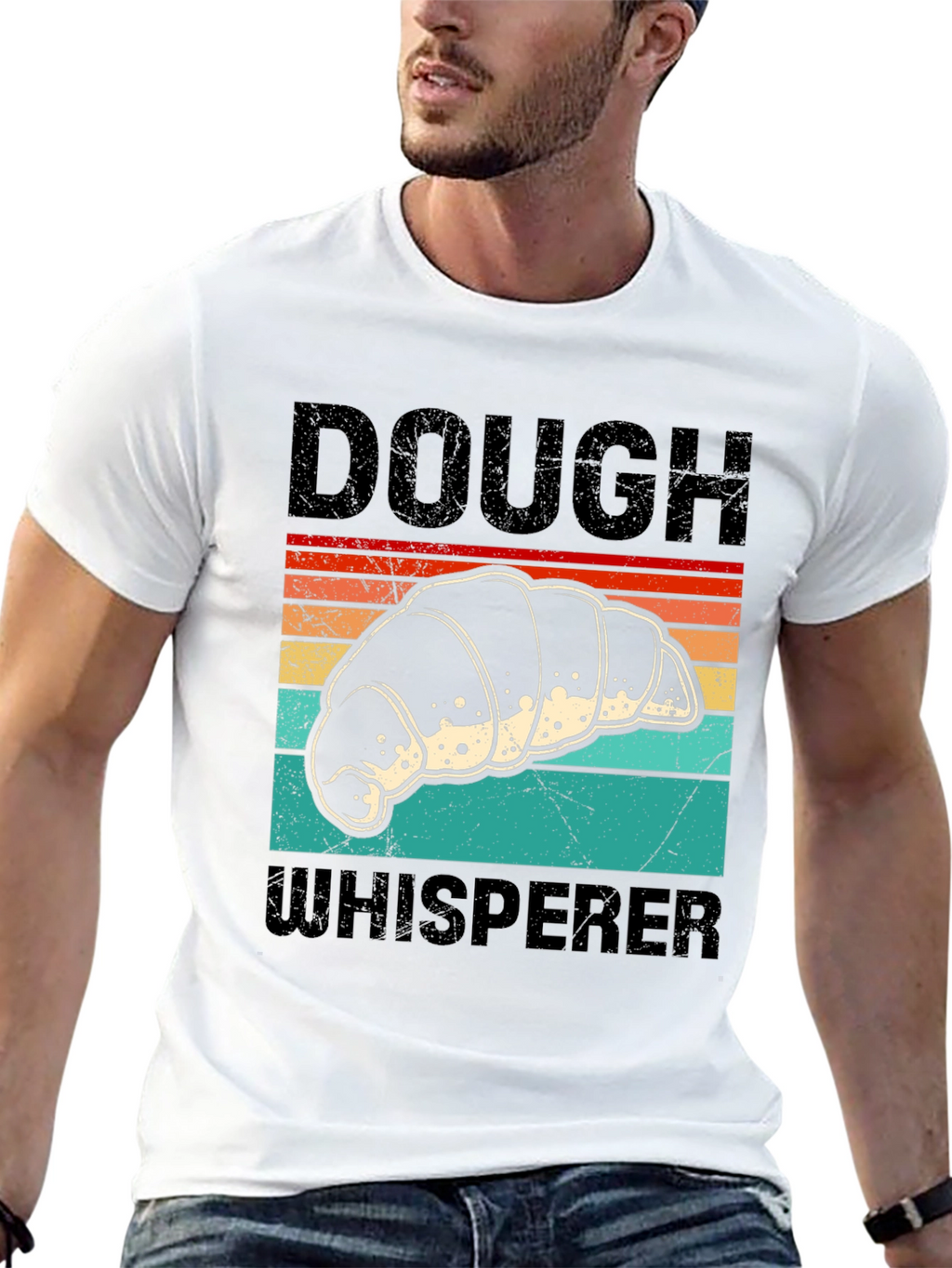 Dough Whisperer Croissant Graphic Tee