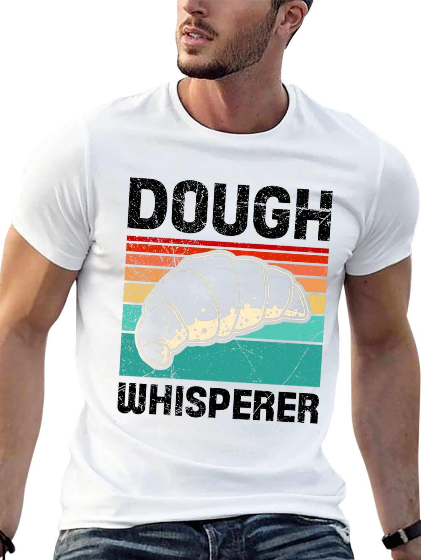 Dough Whisperer Croissant Graphic Tee