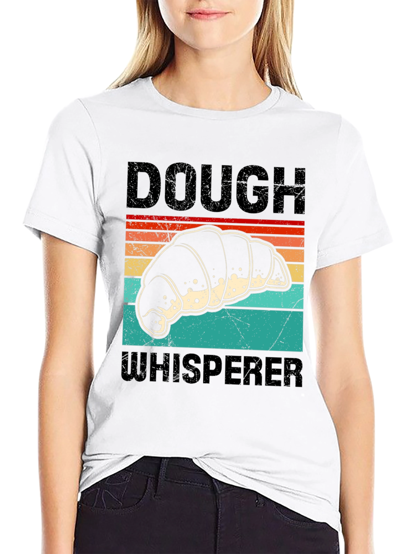 Dough Whisperer Croissant Graphic Tee