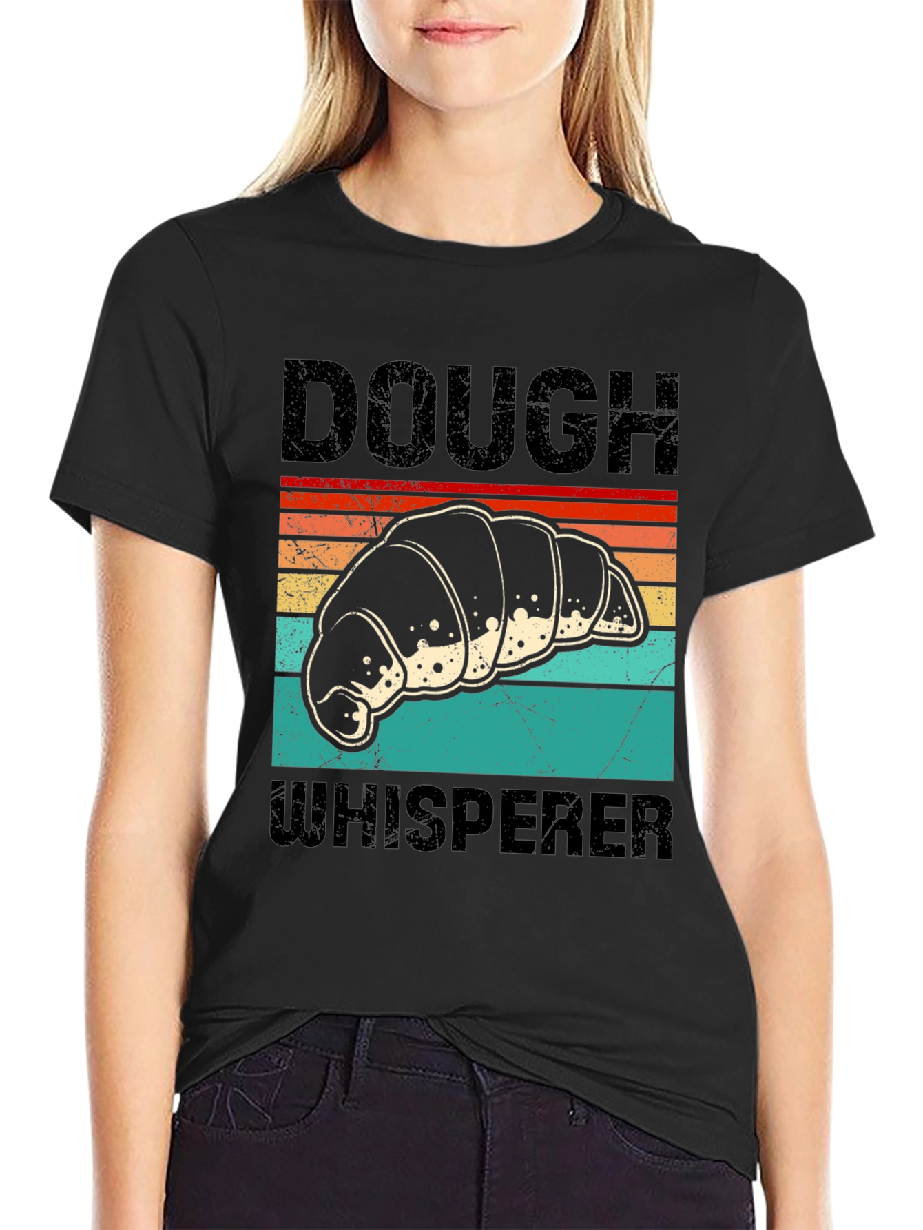 Dough Whisperer Croissant Graphic Tee