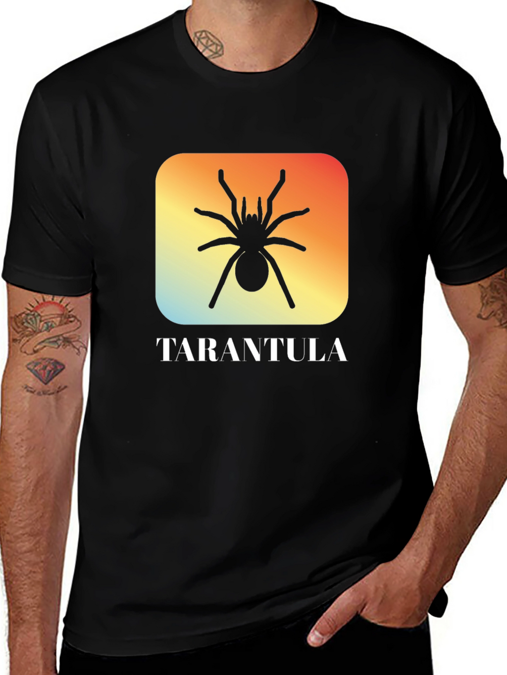 Tarantula Graphic Tee - Unique Spider Lover Gift