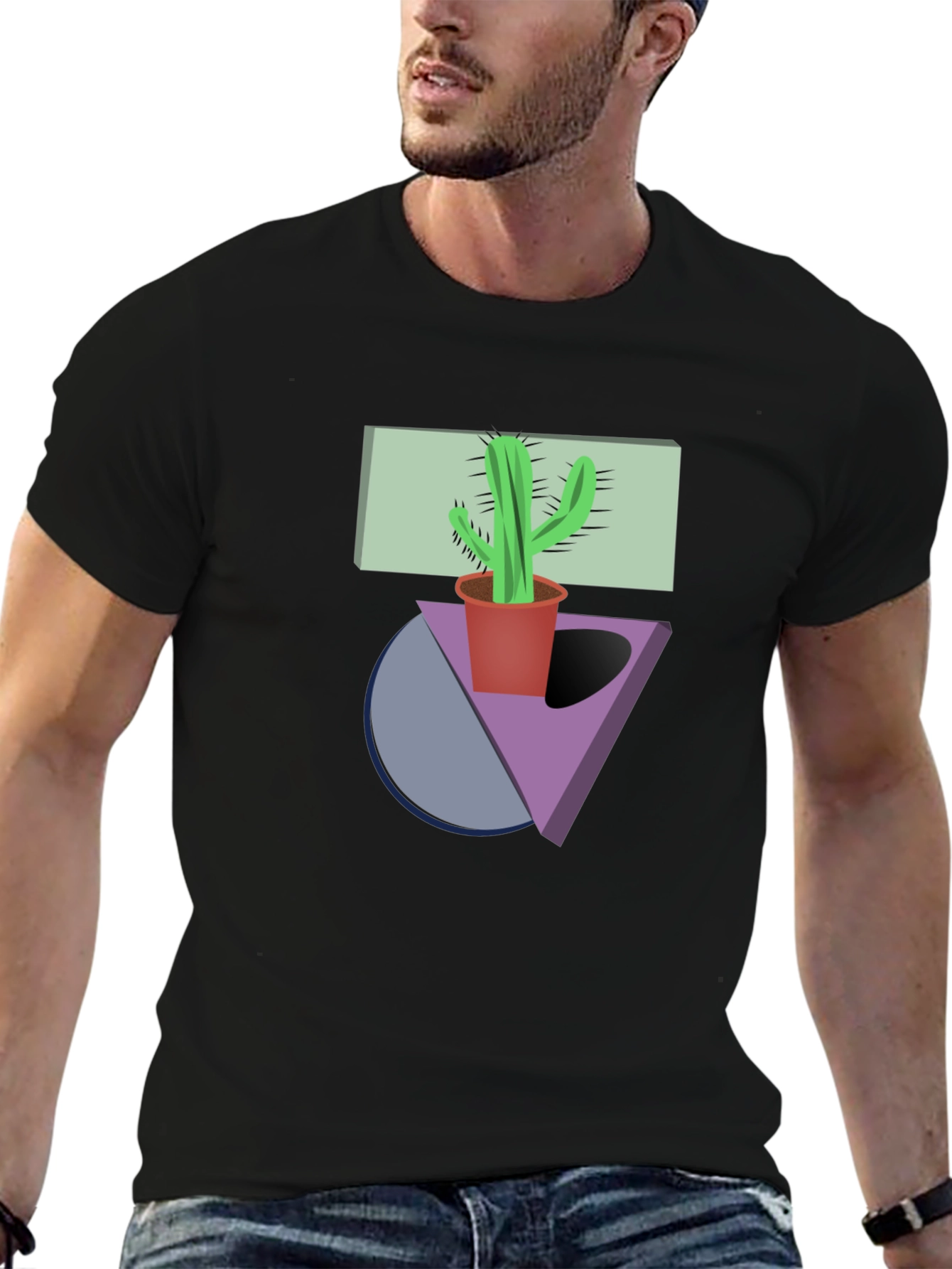 Cactus Graphic Tee - Stylish & Unique
