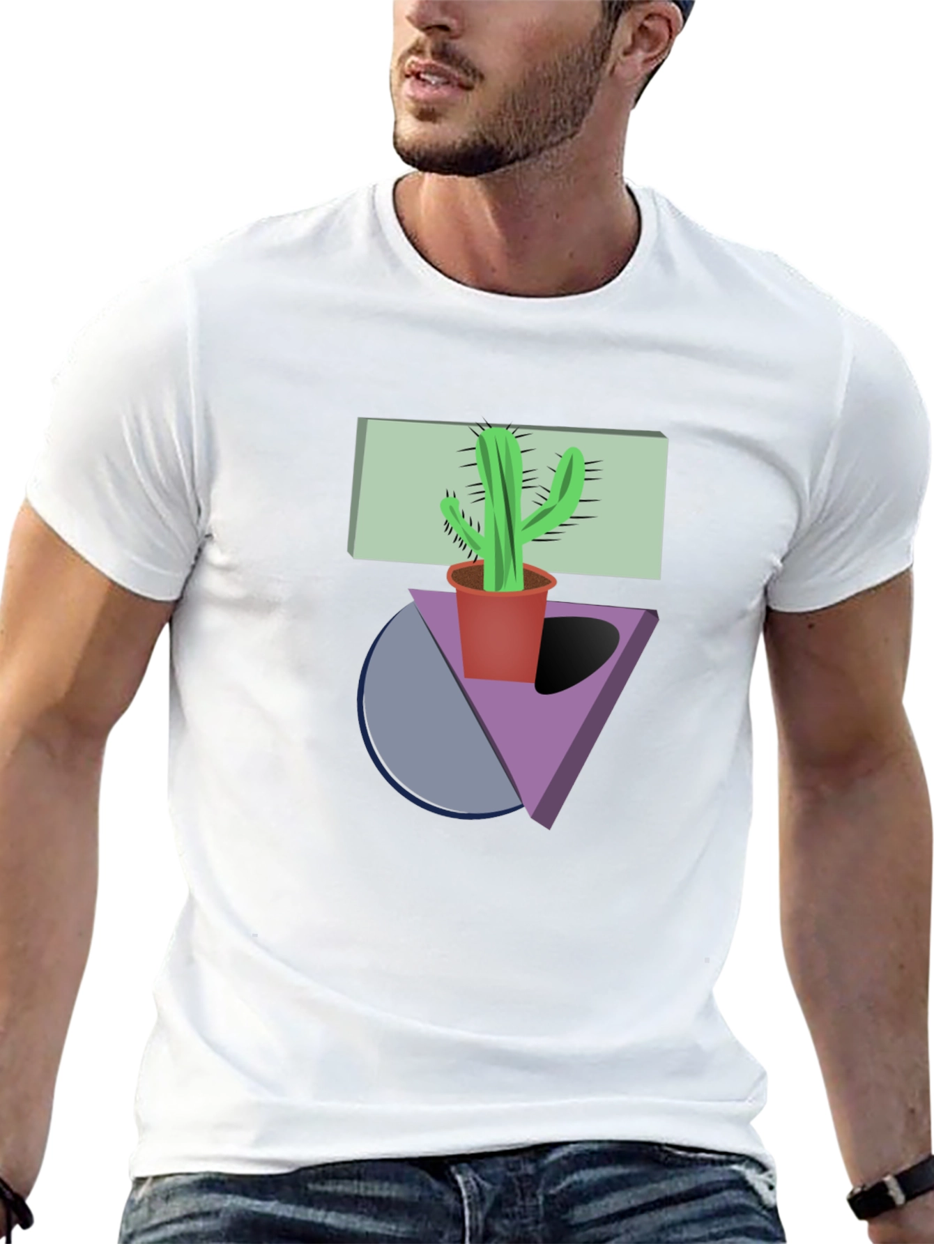Cactus Graphic Tee - Stylish & Unique