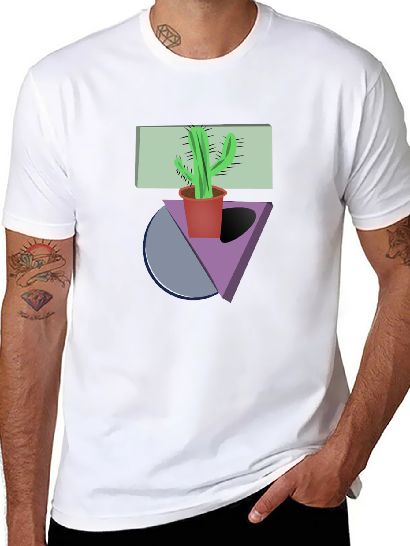 Cactus Graphic Tee - Stylish & Unique