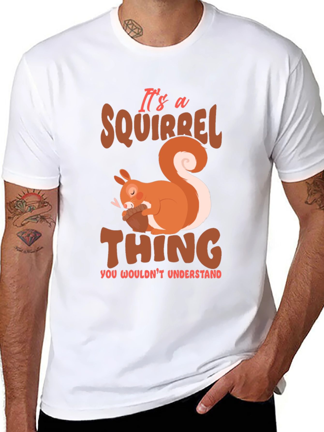 Squirrel Thing T-Shirt - Cute Animal Graphic Tee