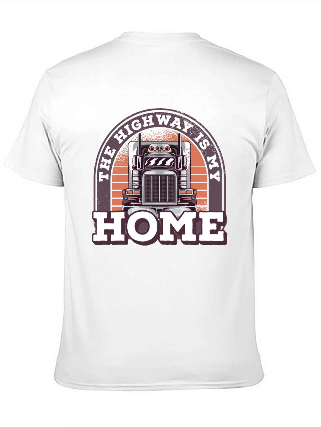 Highway Is My Home Trucker T-Shirt