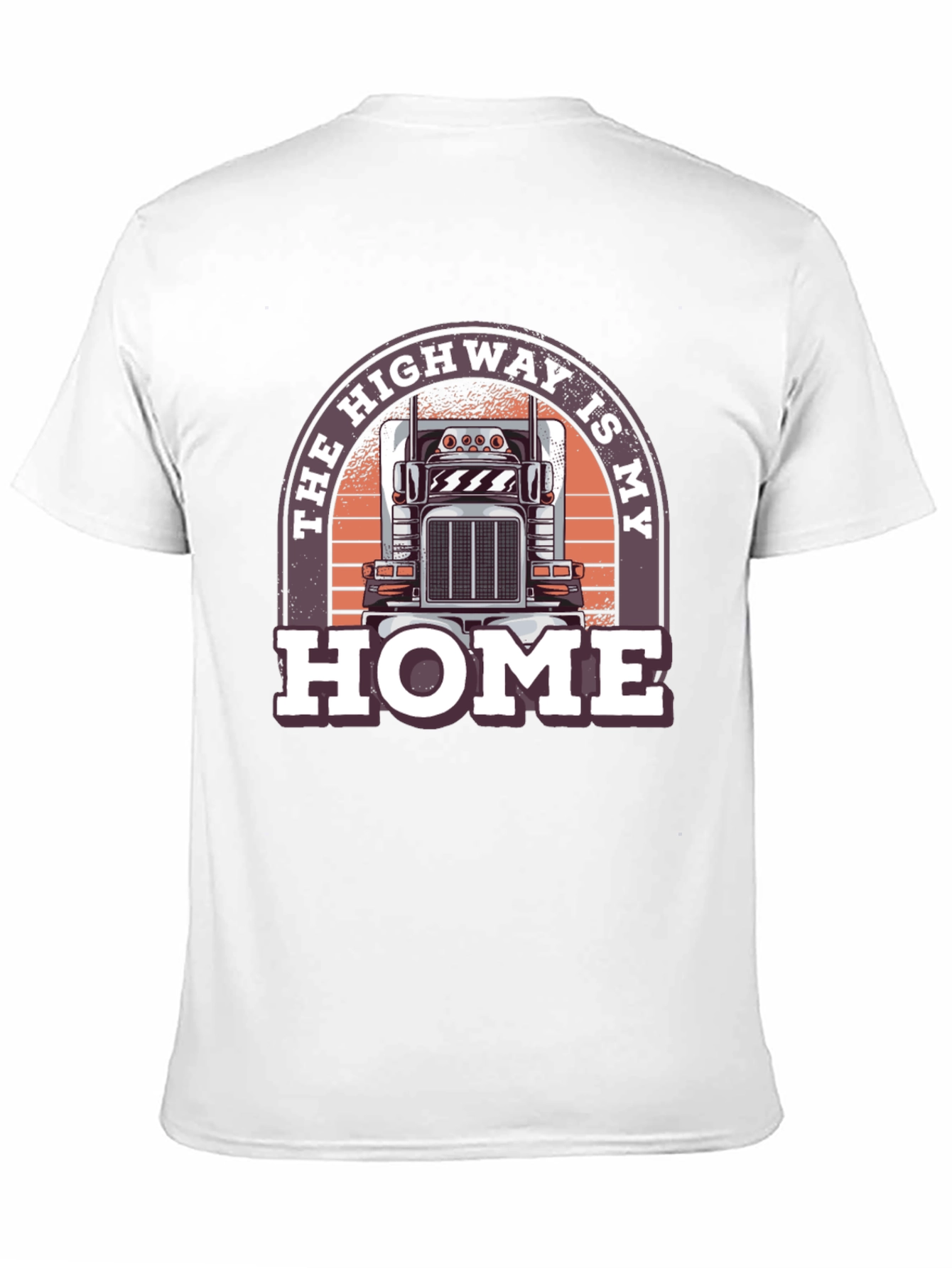 Highway Is My Home Trucker T-Shirt