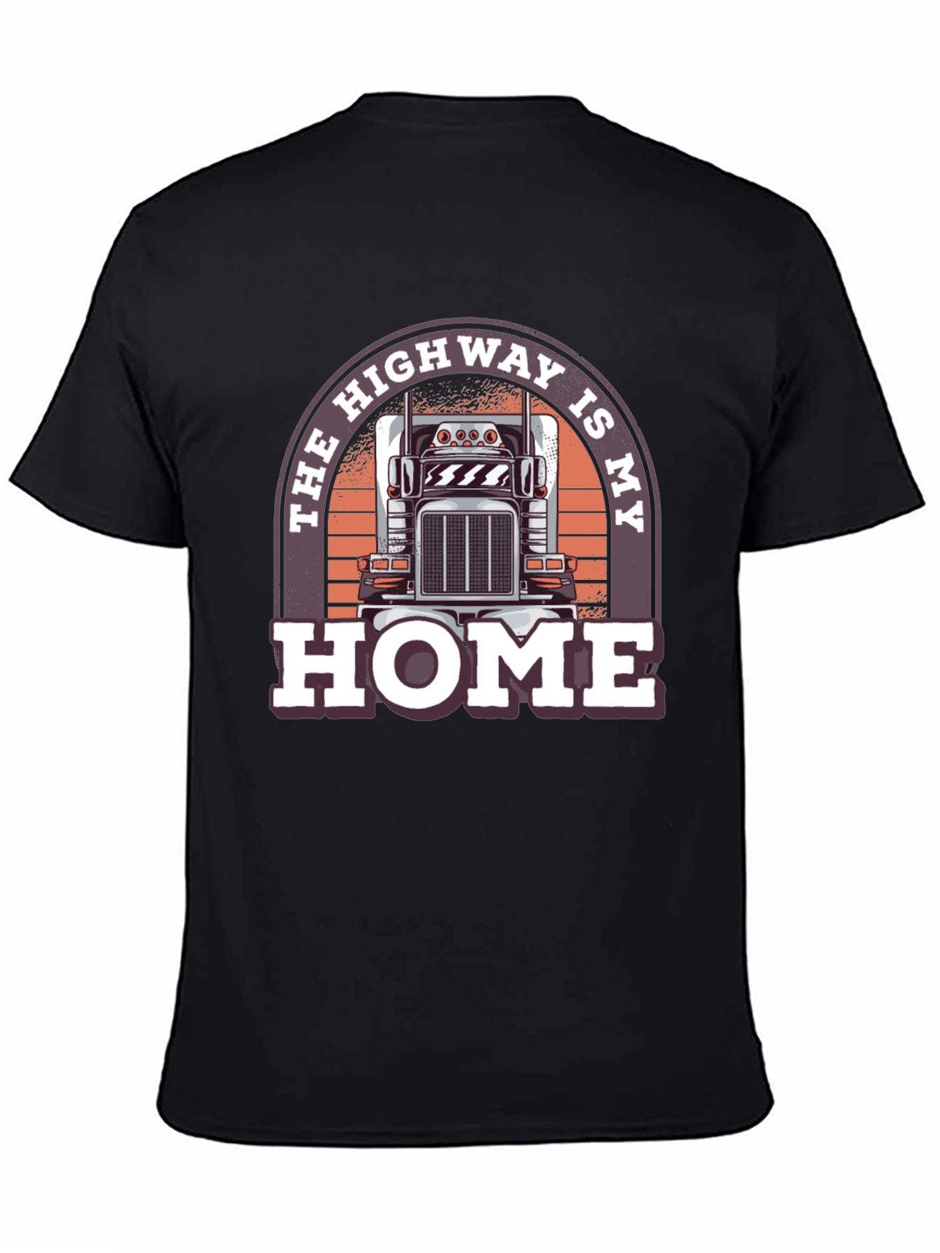 Highway Is My Home Trucker T-Shirt