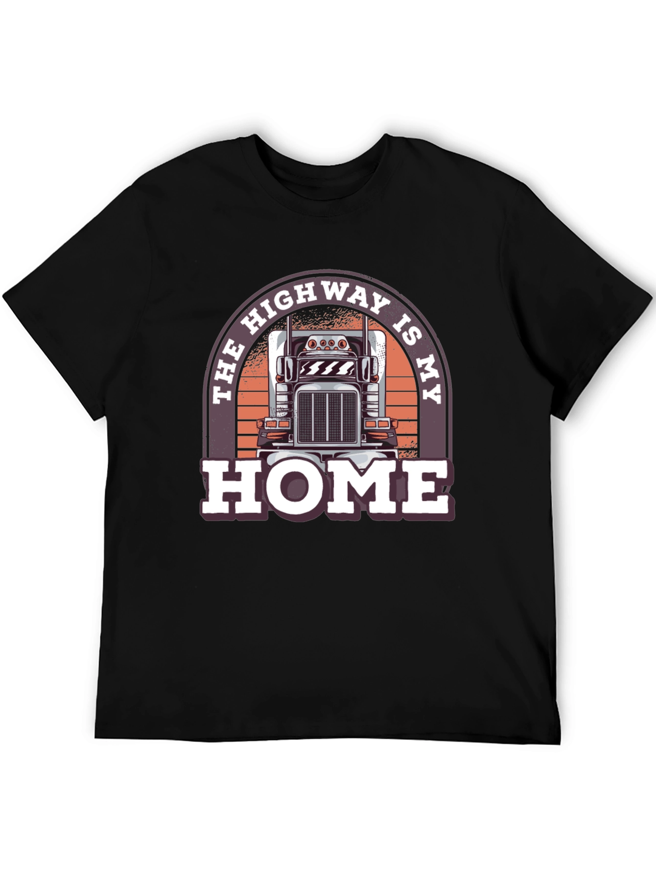 Highway Is My Home Trucker T-Shirt