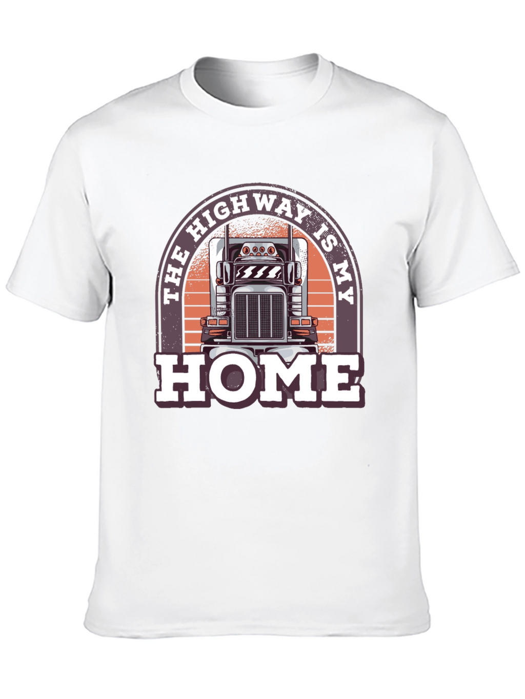 Highway Is My Home Trucker T-Shirt