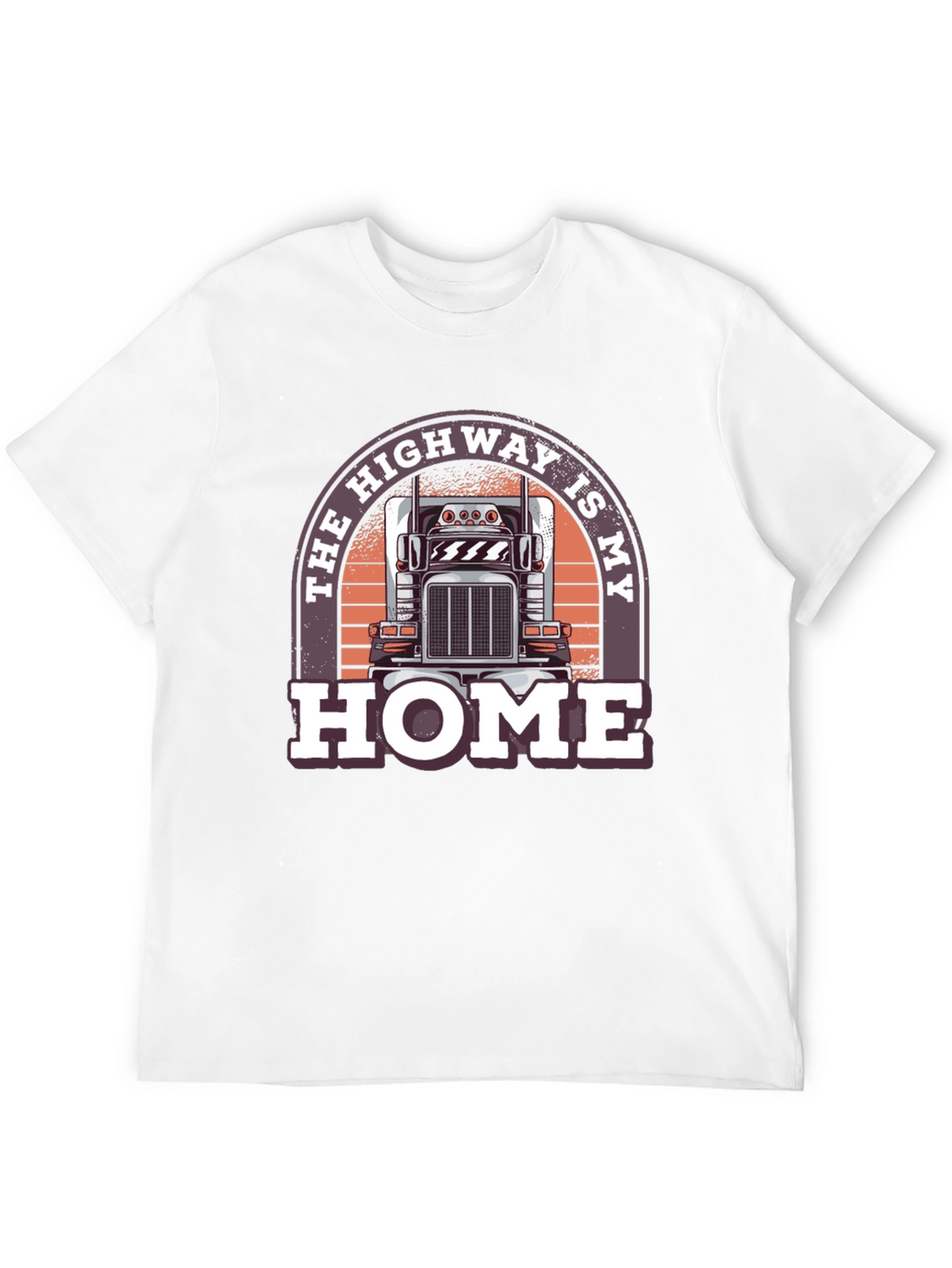 Highway Is My Home Trucker T-Shirt