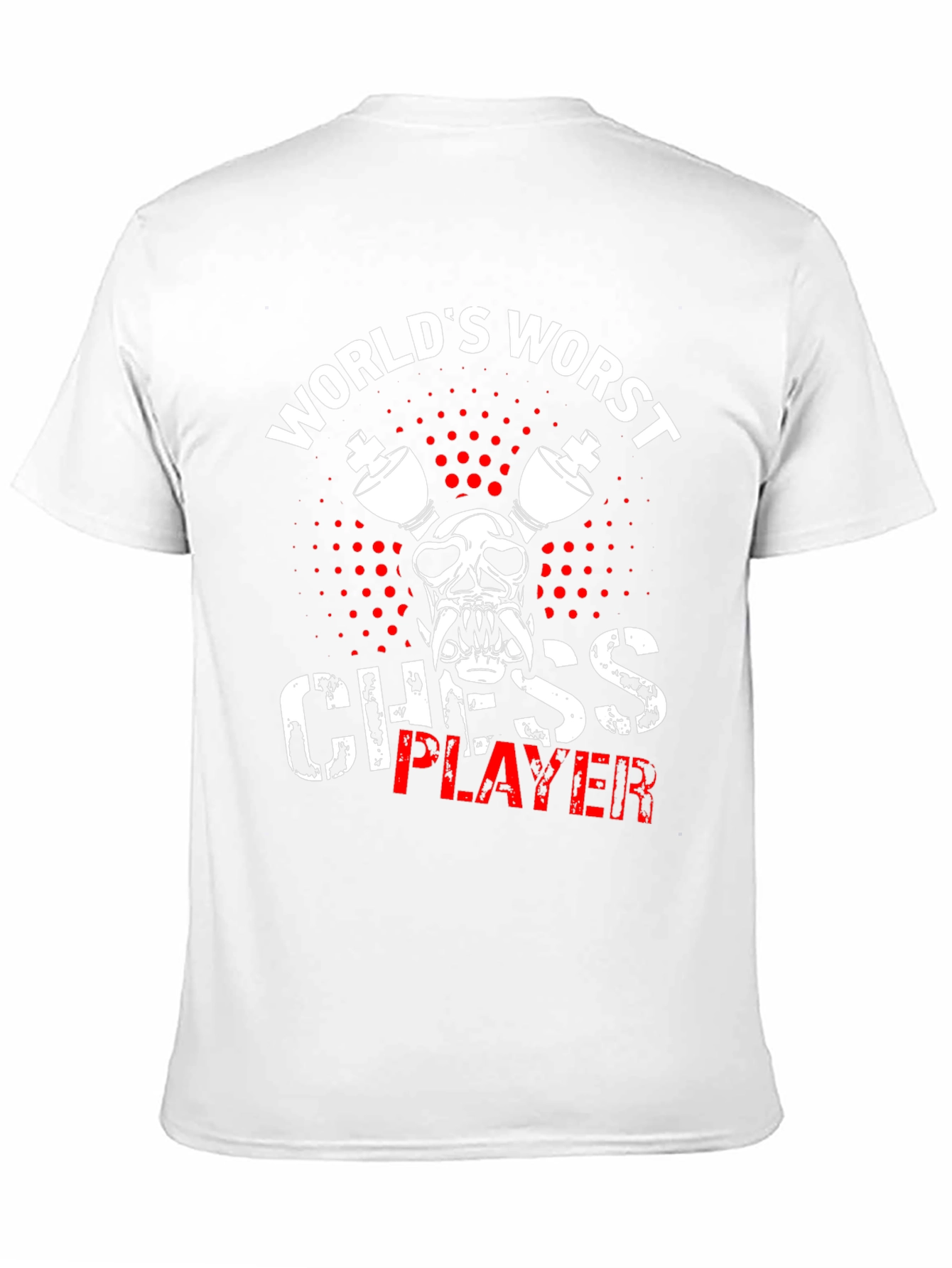 Worlds Worst Chess Player Black T-Shirt