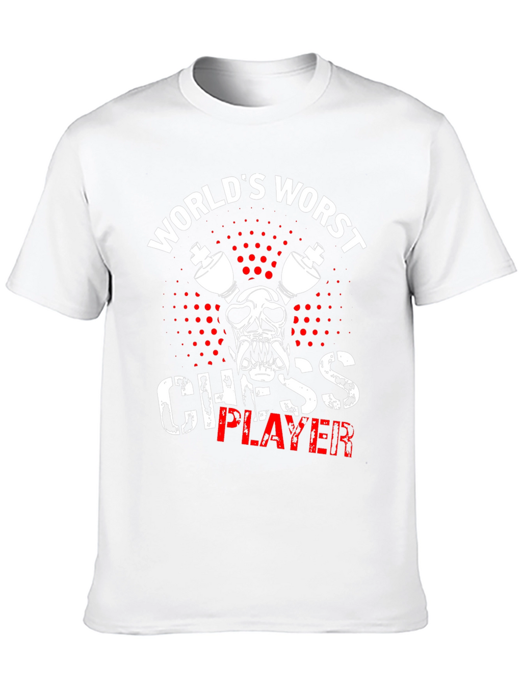 Worlds Worst Chess Player Black T-Shirt