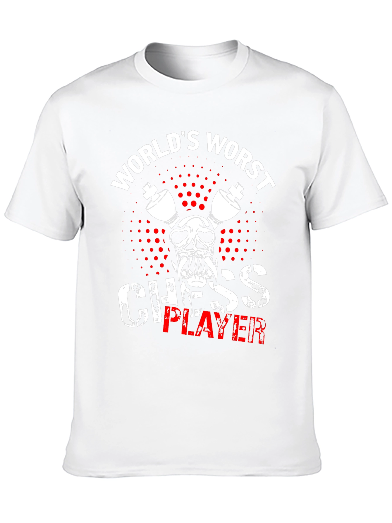 Worlds Worst Chess Player Black T-Shirt