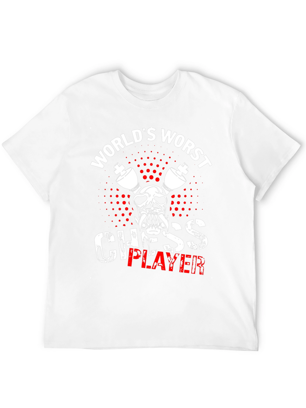 Worlds Worst Chess Player Black T-Shirt